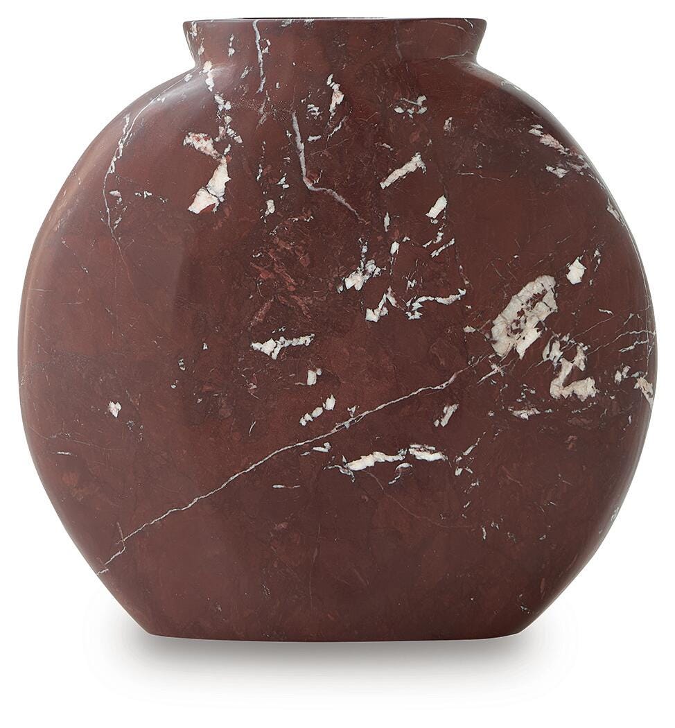 Dashner Red/White Vase