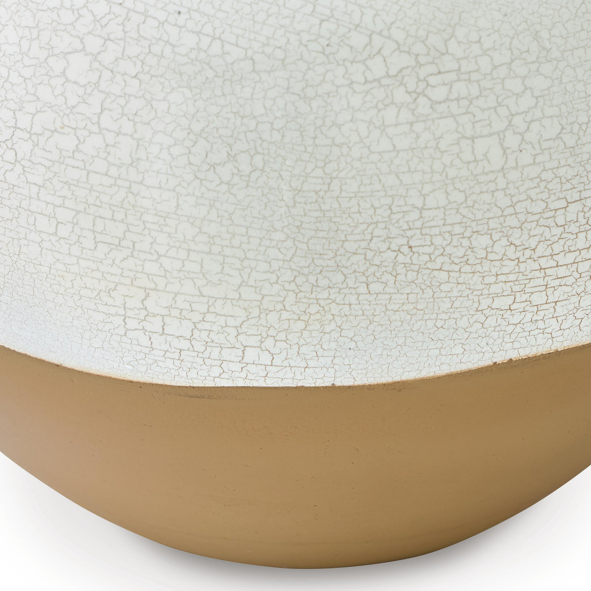 Vercott Cream/Tan 8" Vase (Online Special Price)