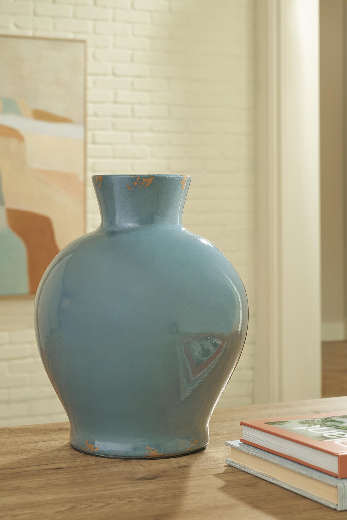 Giliburgh Antique Blue 14" Vase