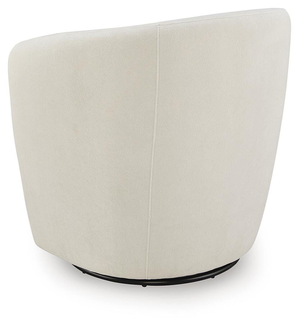 Leemont Snow Swivel Accent Chair