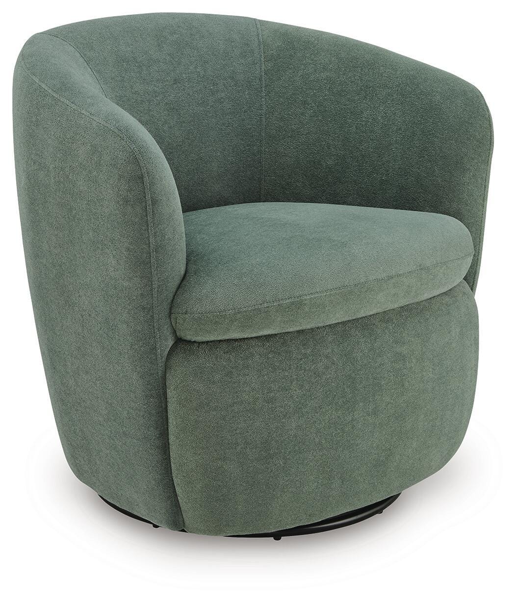 Leemont Juniper Swivel Accent Chair