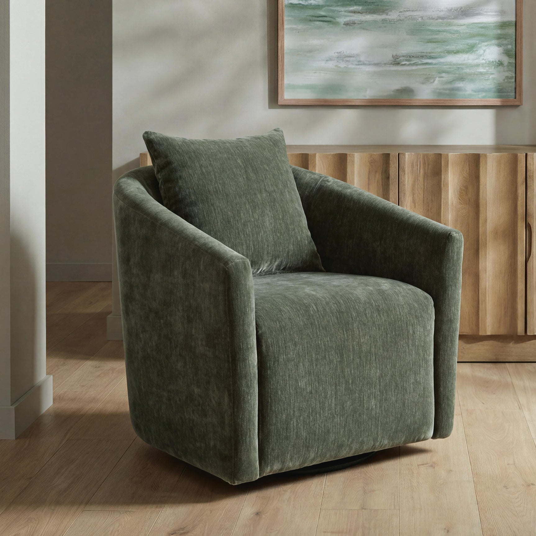Leastow Loden Swivel Accent Chair (Online Special Price)