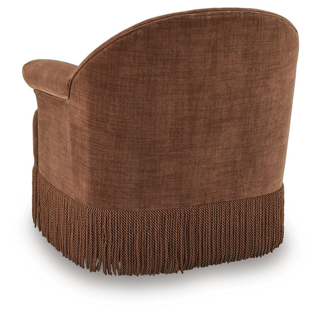 Jeanwell Clay Swivel Accent Chair