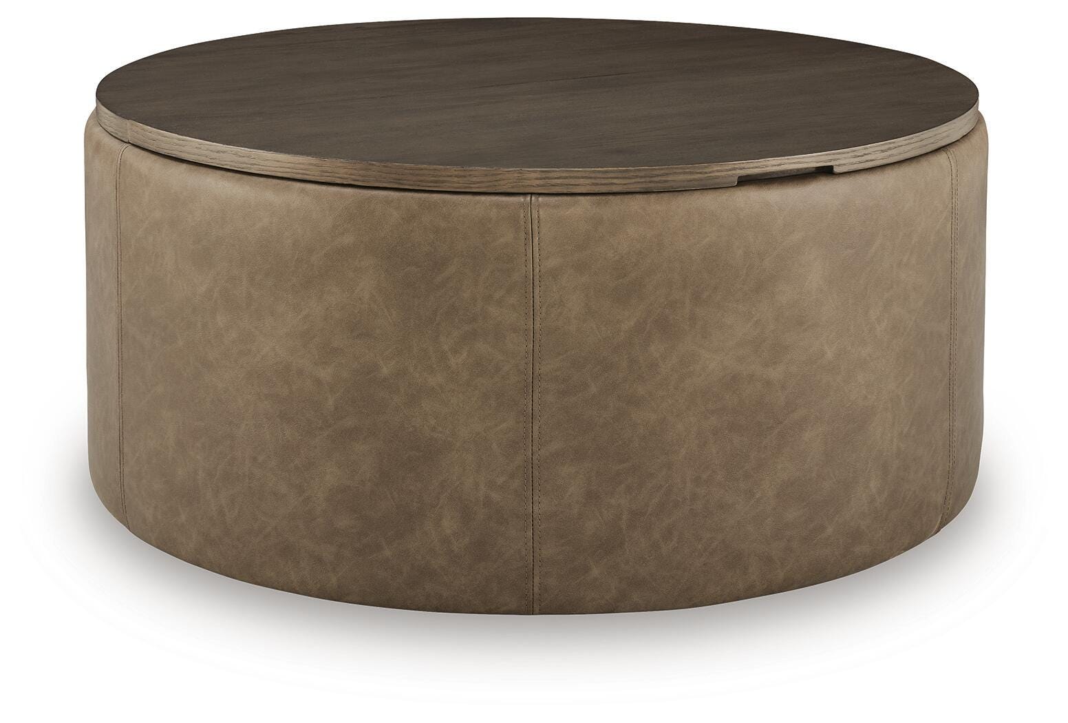 Bethanstone Warm Brown Storage Ottoman