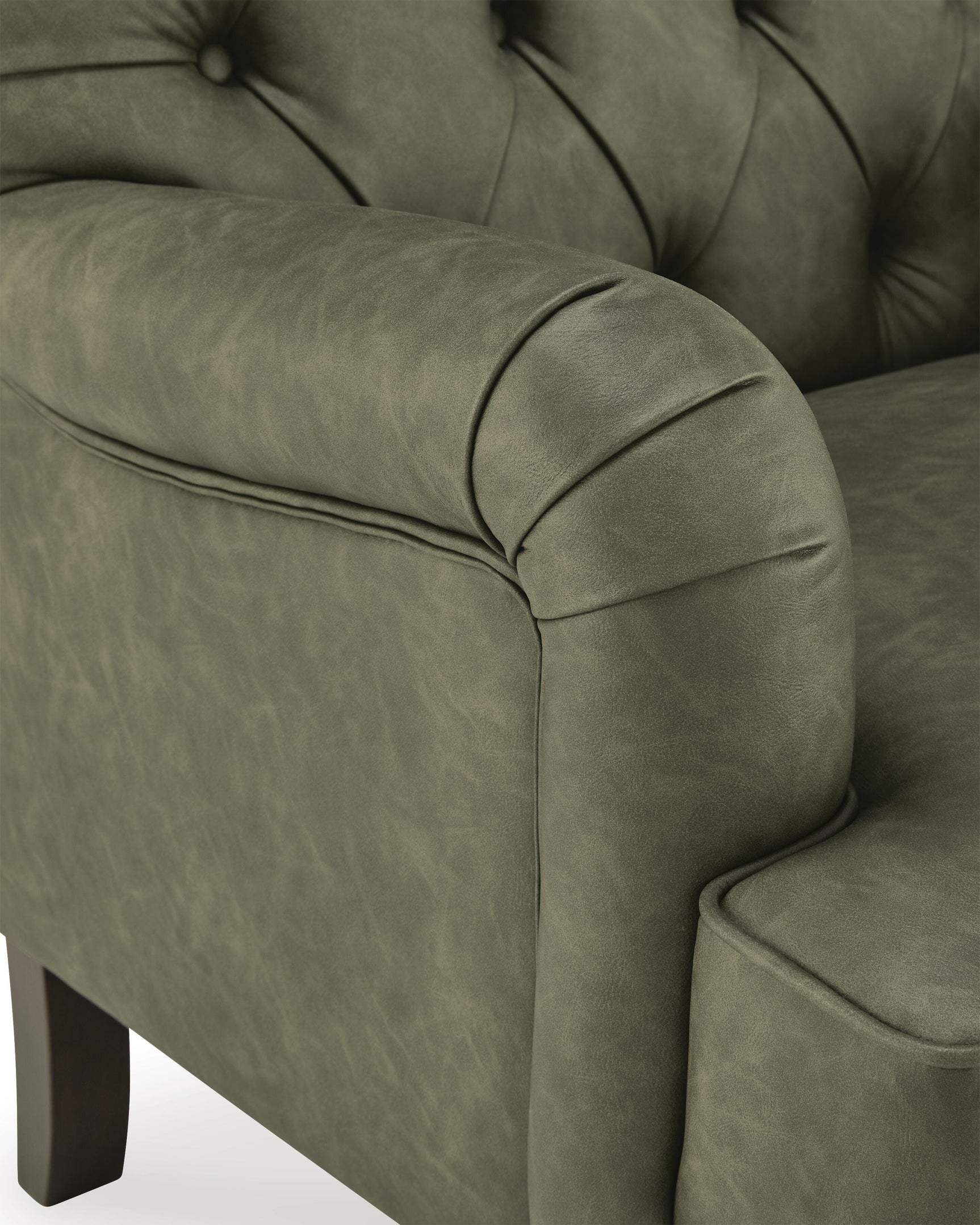 Tartonelle Green Accent Chair