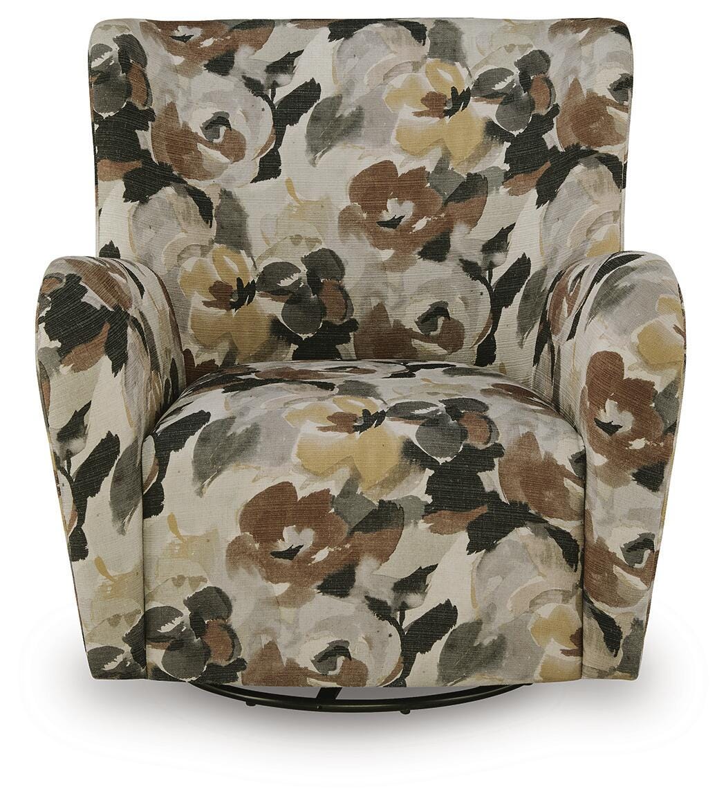 Rowenburg Multi Swivel Glider Accent Chair (Online Special Price)
