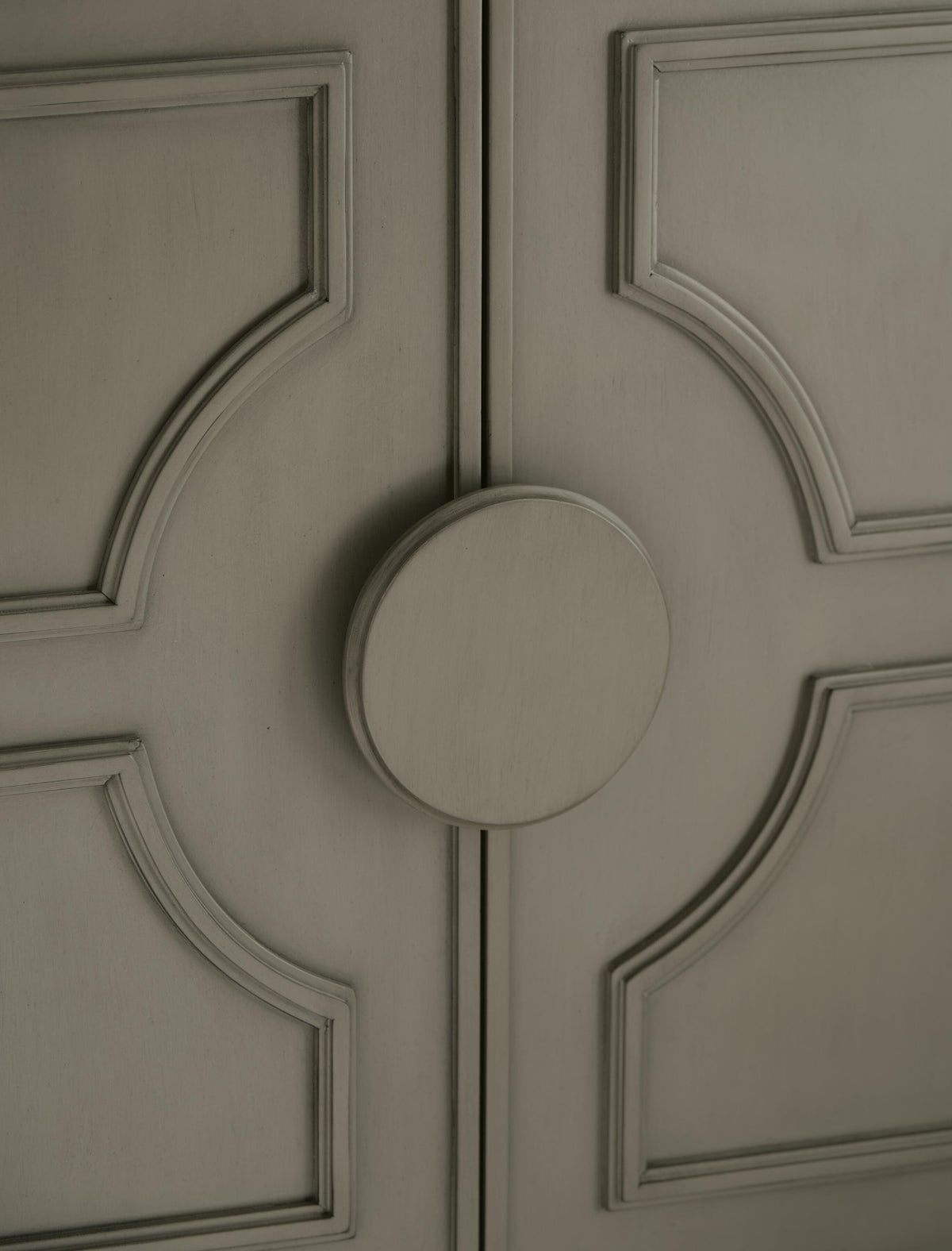 Darlock Warm Gray Accent Cabinet