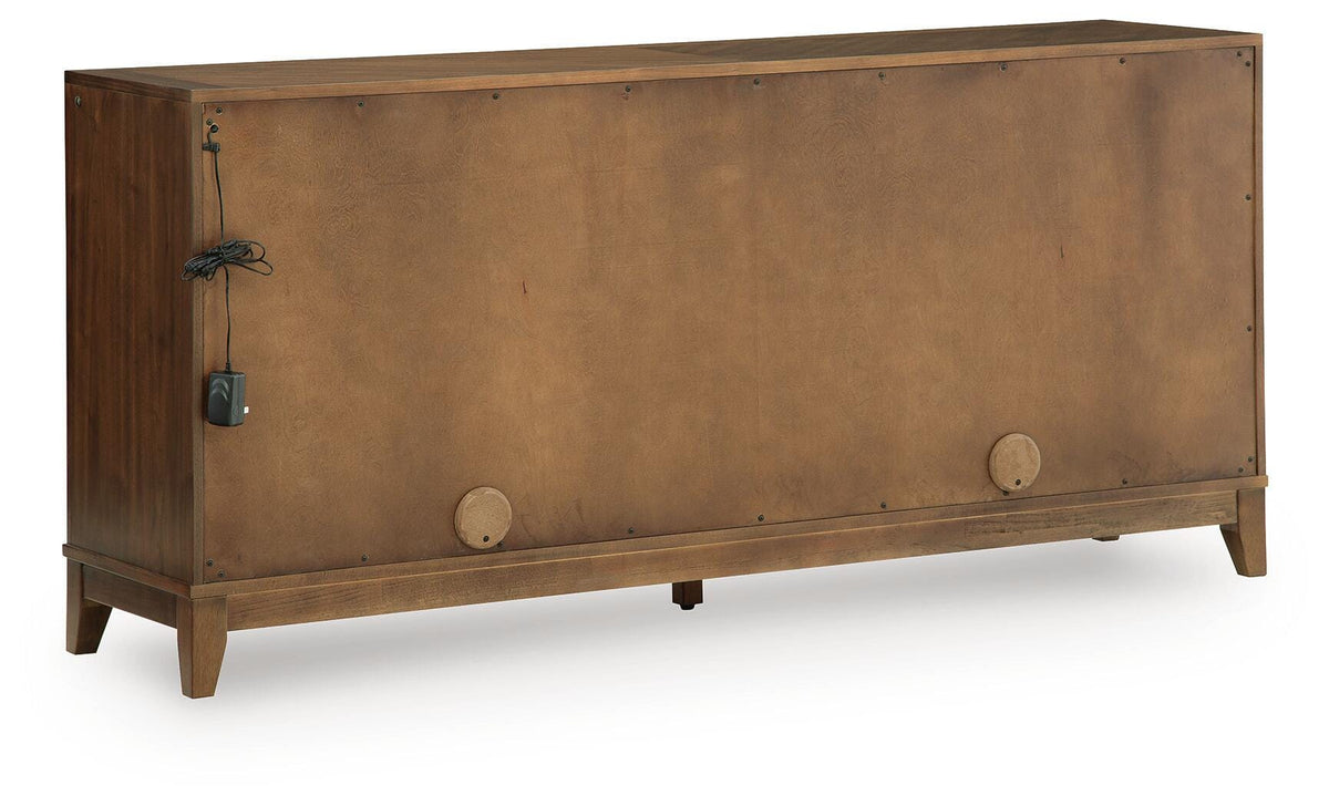 Annswick Medium Brown Accent Cabinet