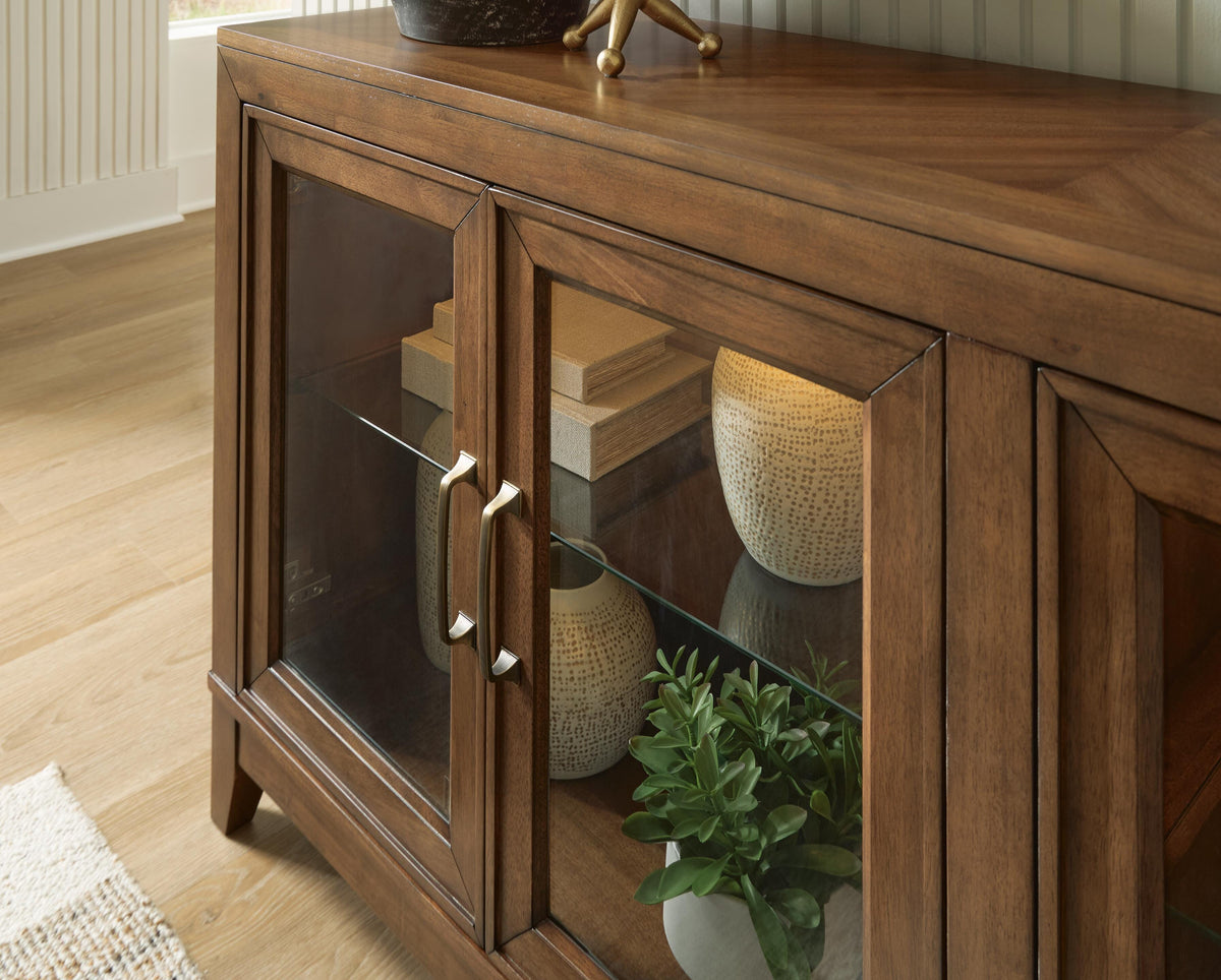 Annswick Medium Brown Accent Cabinet