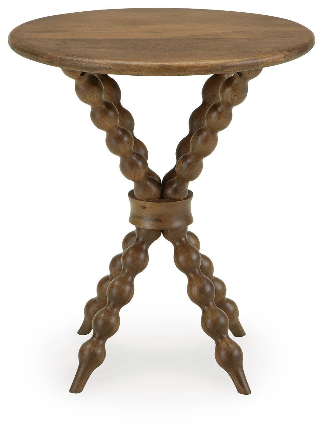 Jadner Light Brown Accent Table