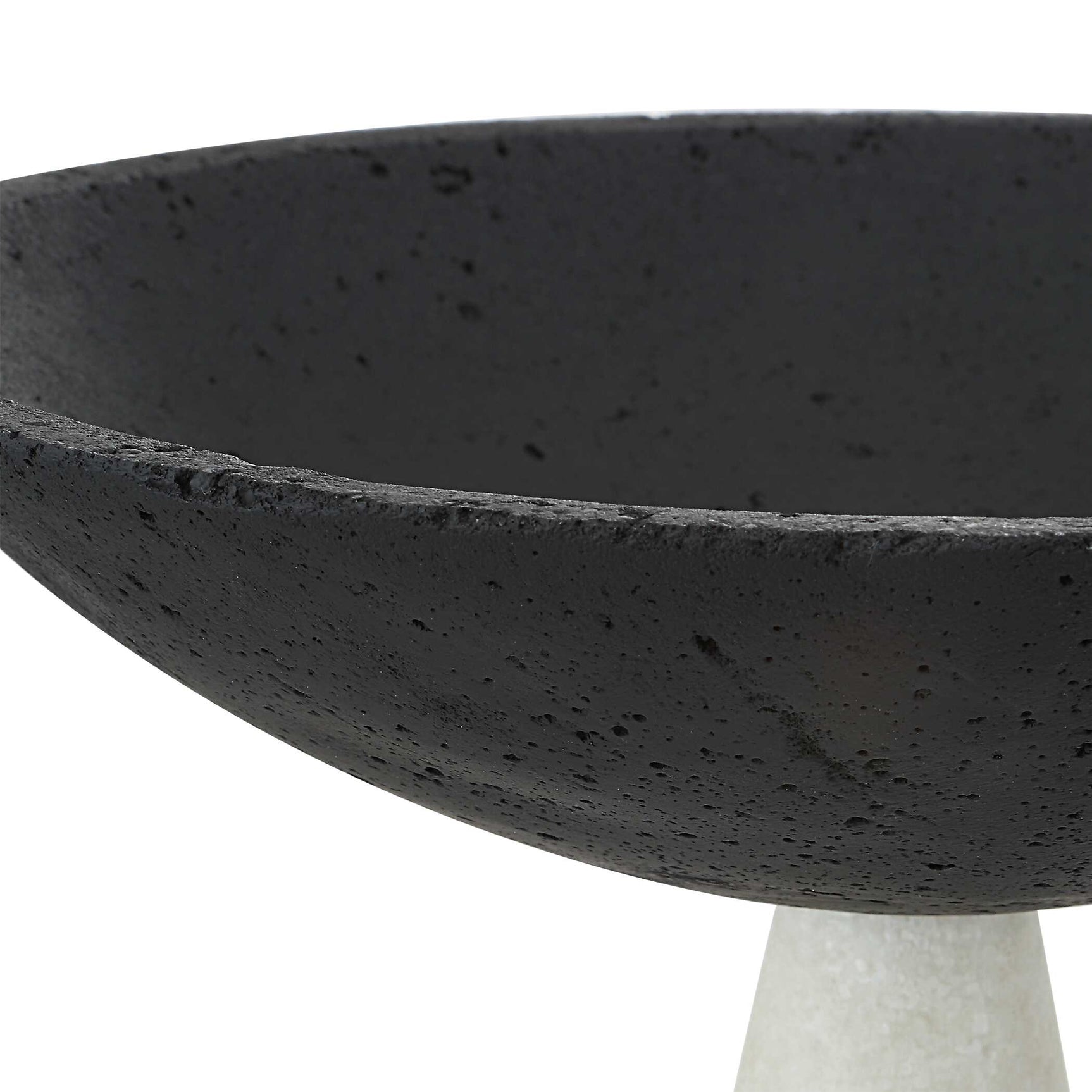 Antithesis Black/White Marble Bowls (Set of 2)