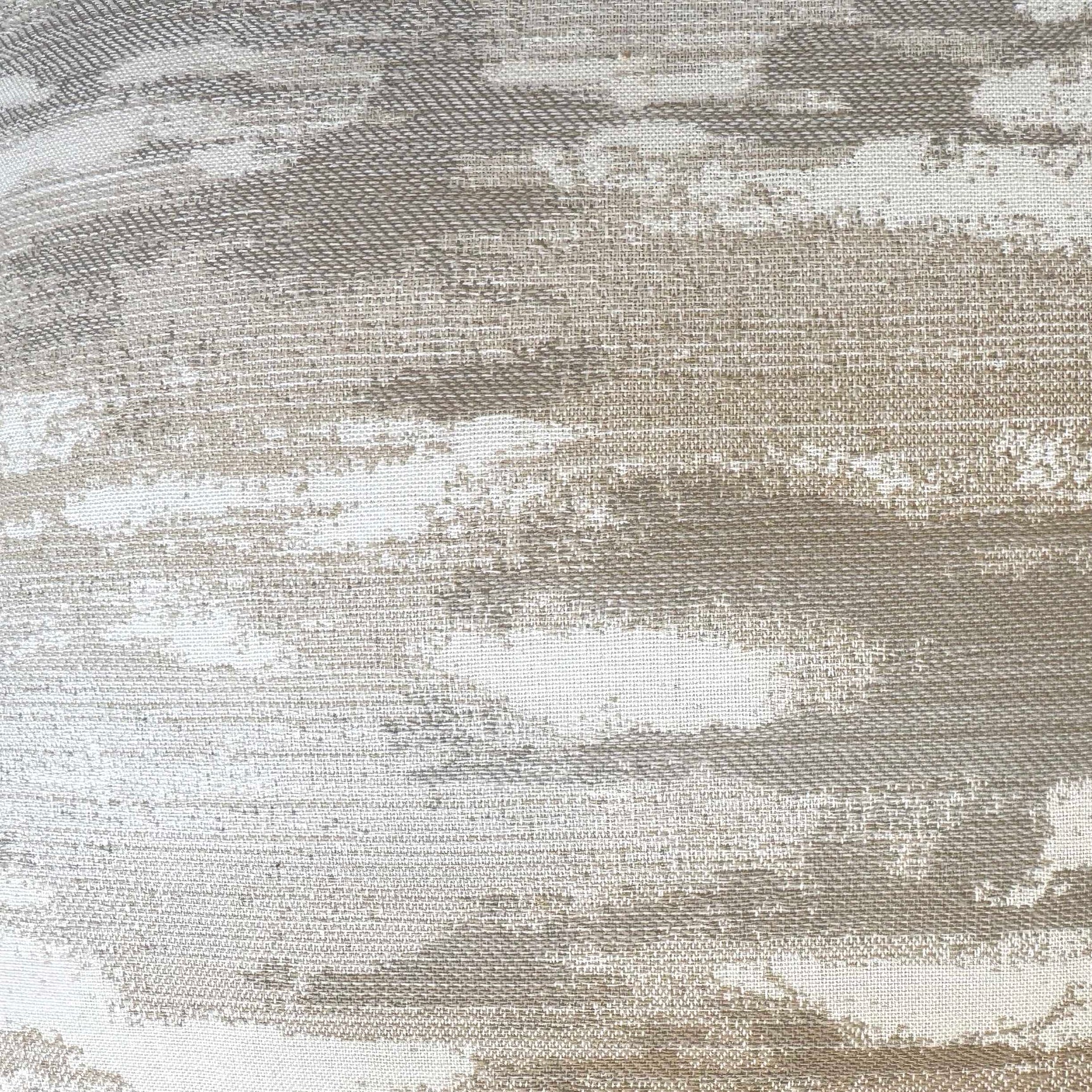 Abstract Waves Brown Outdoor Pillow