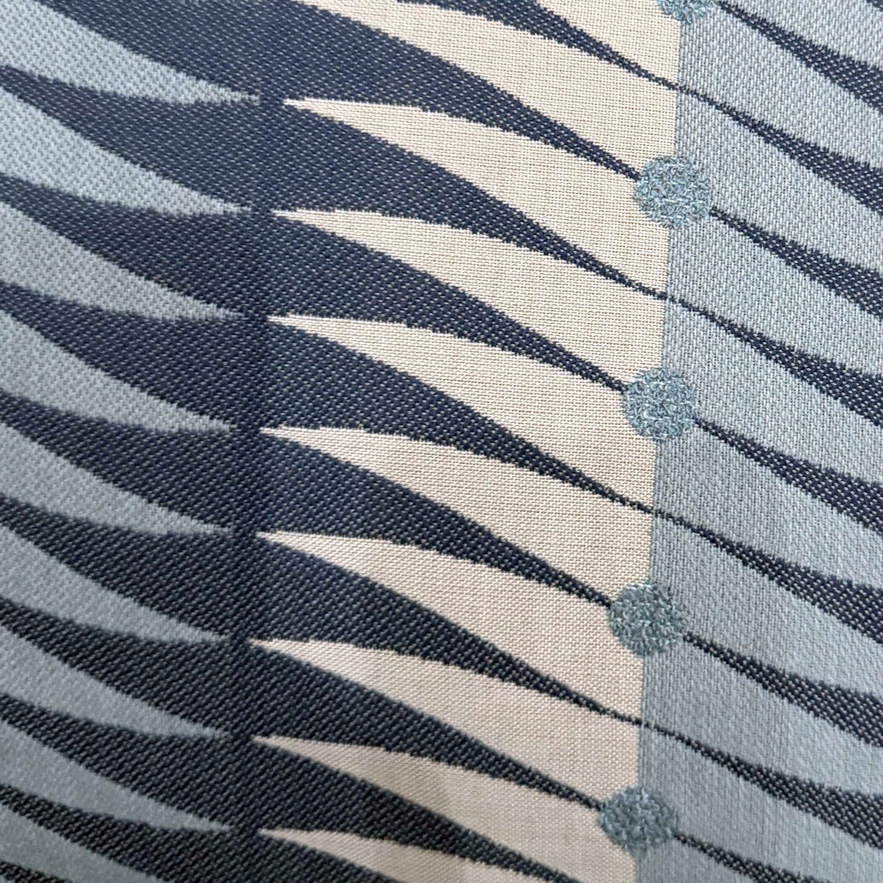 Jetty Blue Outdoor Pillow