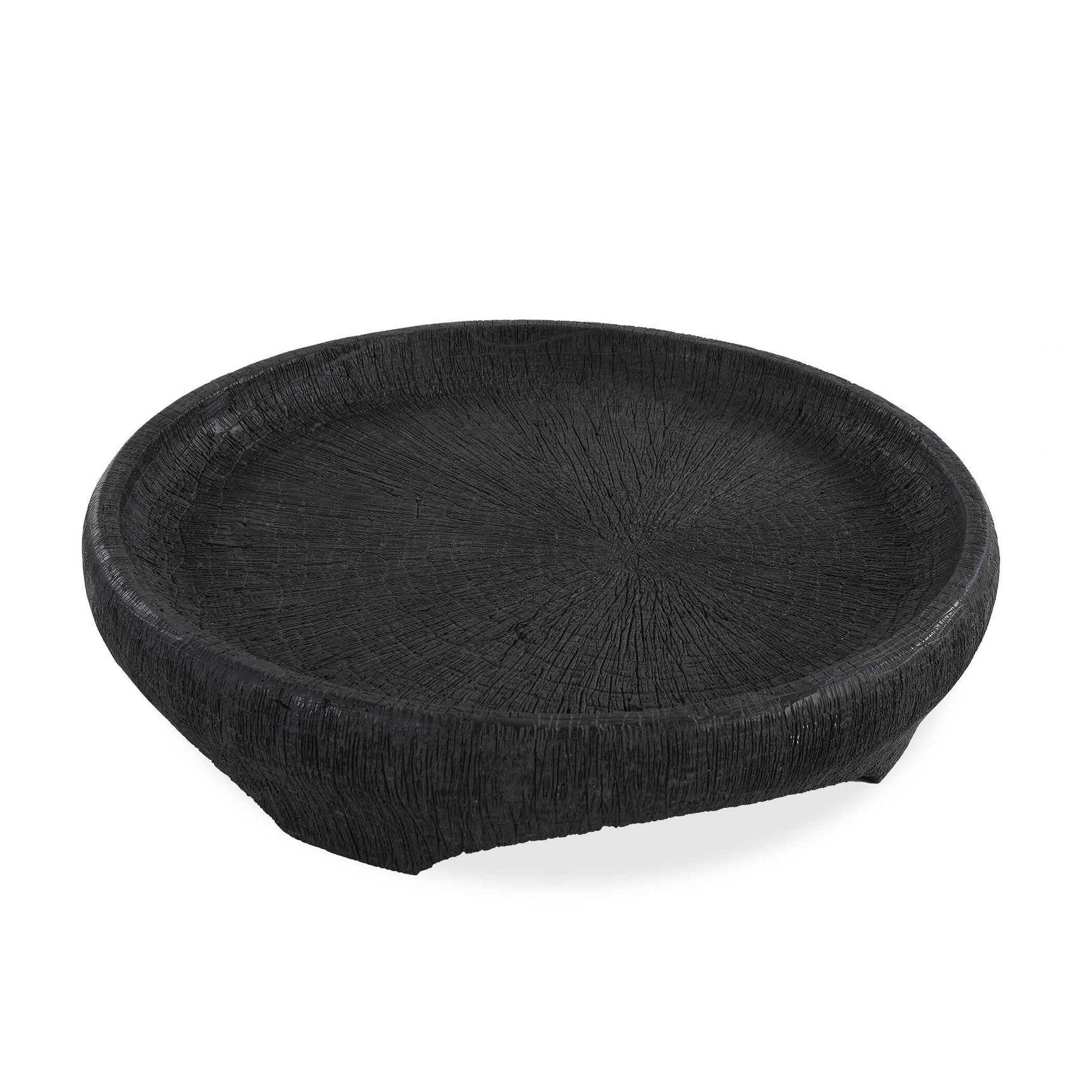 Resonance Black Indoor-Outdoor Resin Bowl