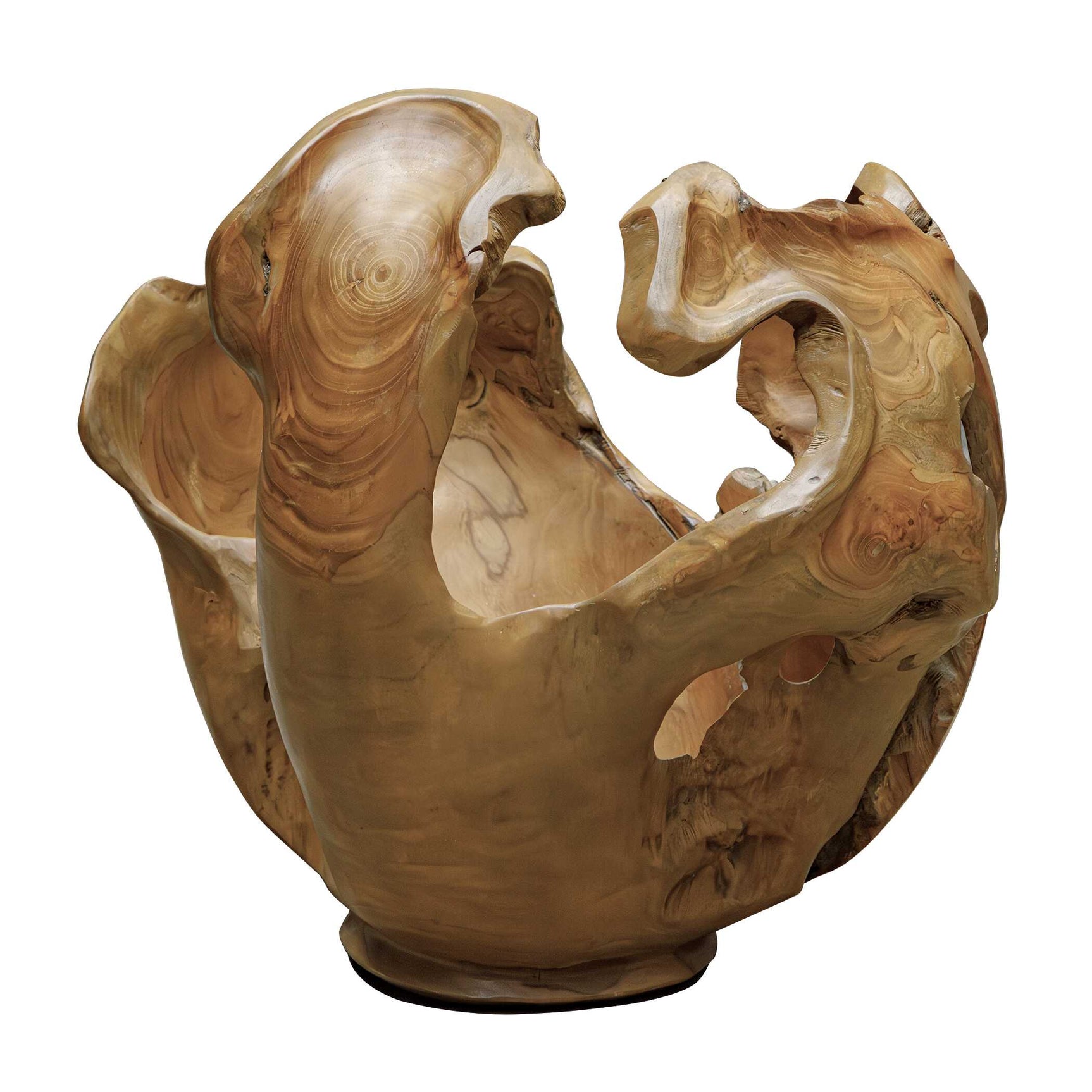 Arbor Teak Crest Indoor-Outdoor Bowl