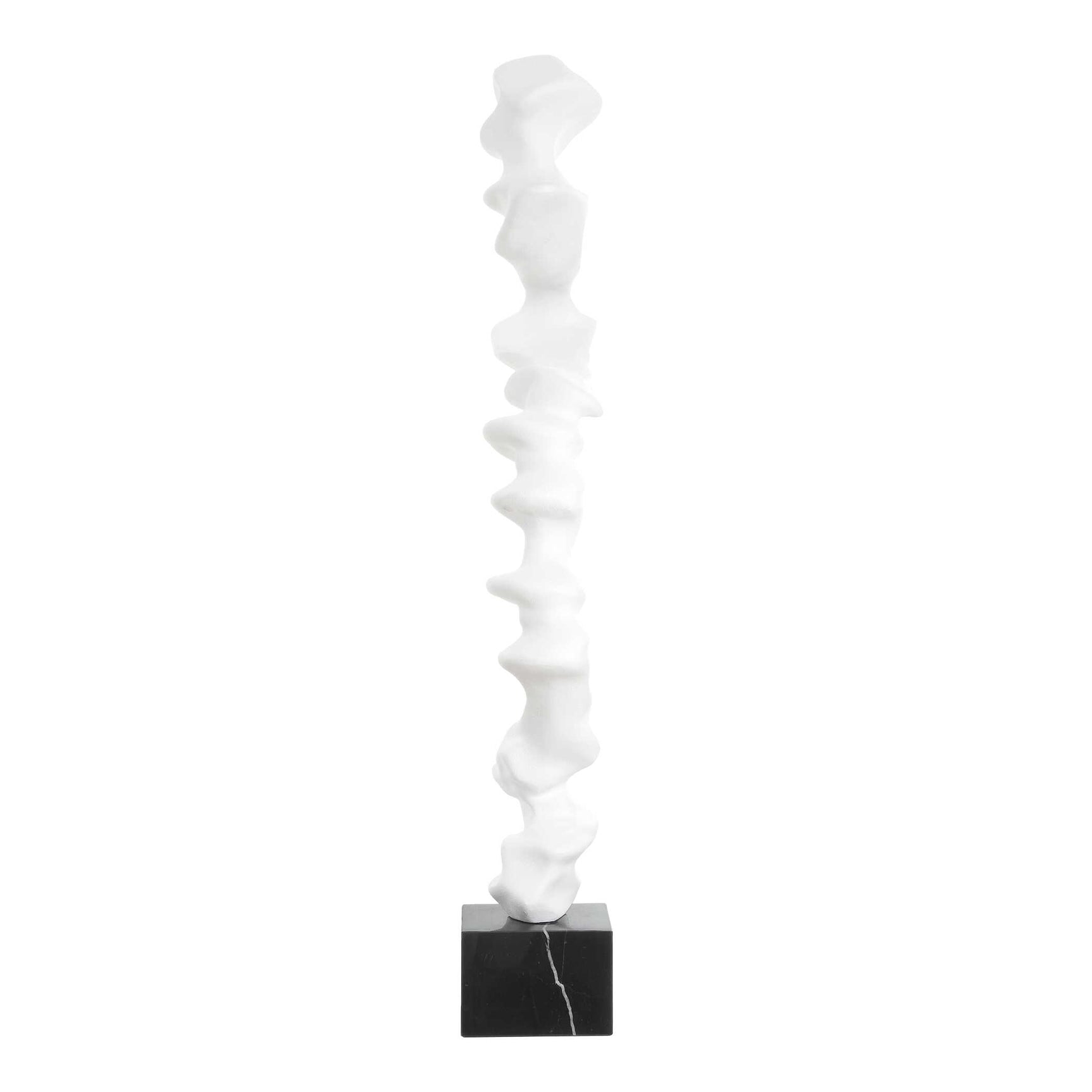 Flux White Indoor-Outdoor Sculpture