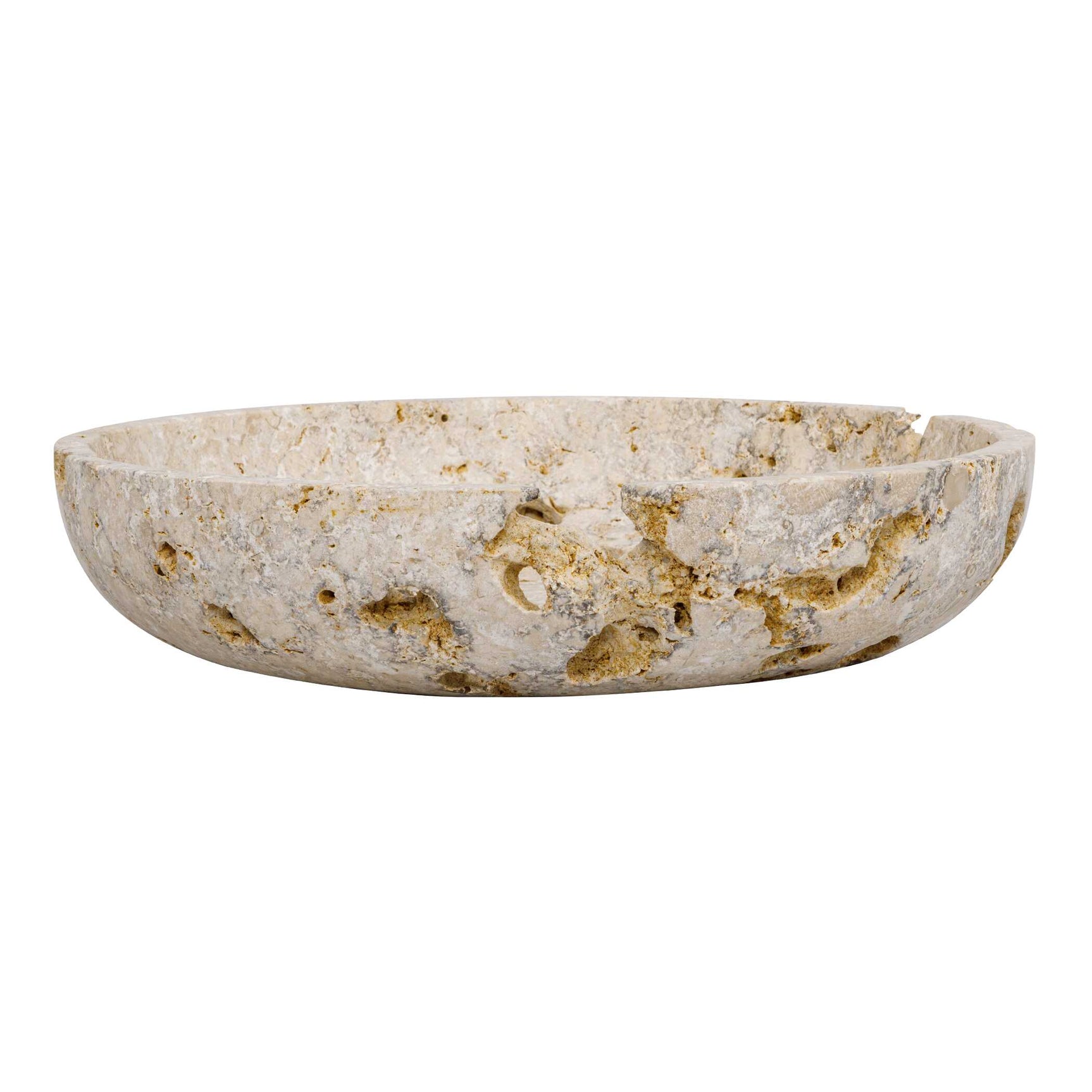 Quarried Stone Brown Indoor-Outdoor Bowl