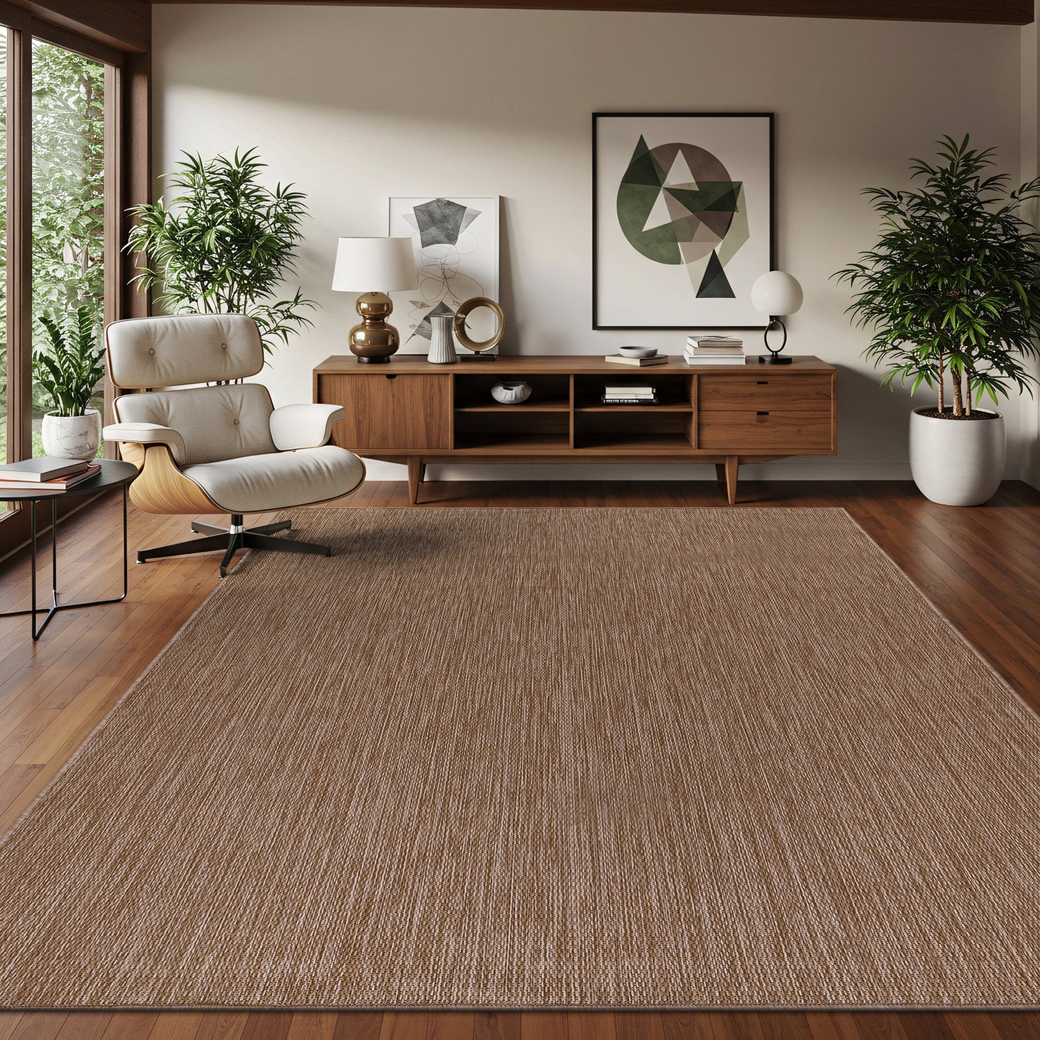 Alora Jute Outdoor Area Rug | Weatherproof & Washable