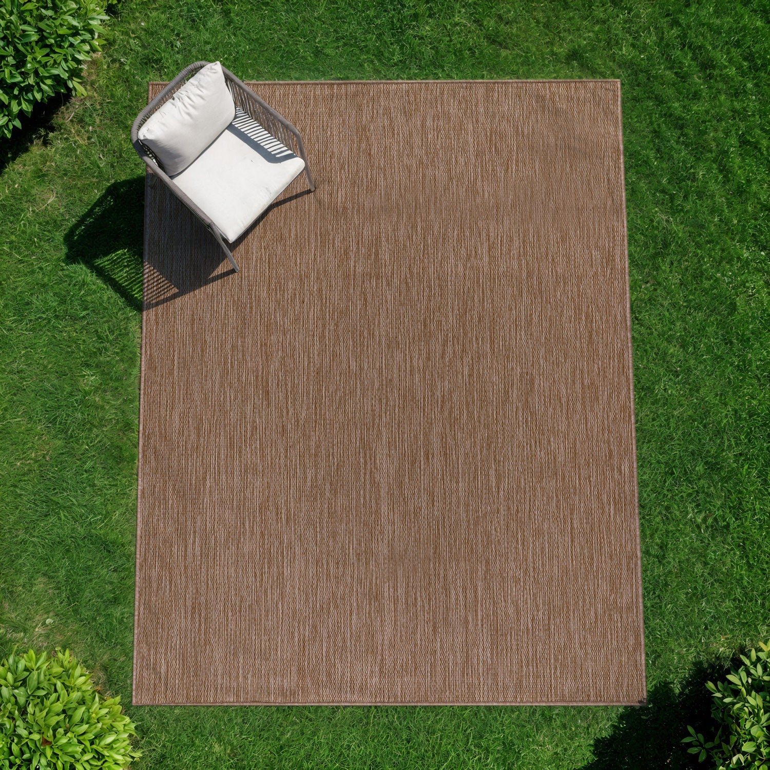 Alora Jute Outdoor Area Rug | Weatherproof & Washable