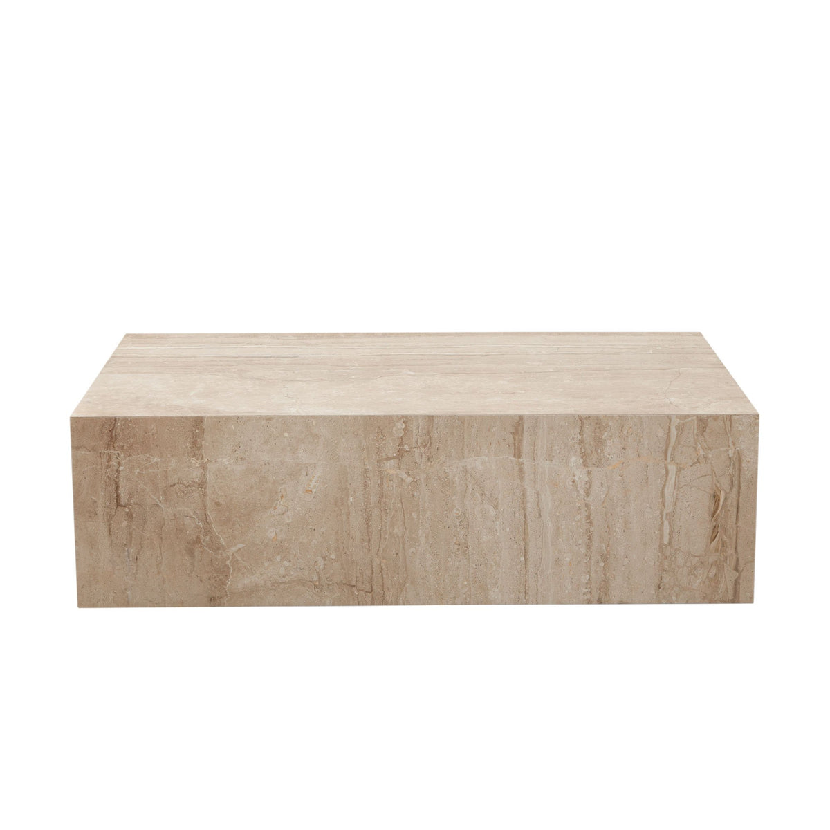 Ark Beige Marble Coffee Table - Ornate Home