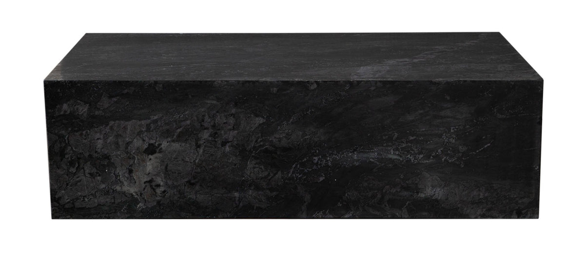 Ark Black Marble Coffee Table - Ornate Home