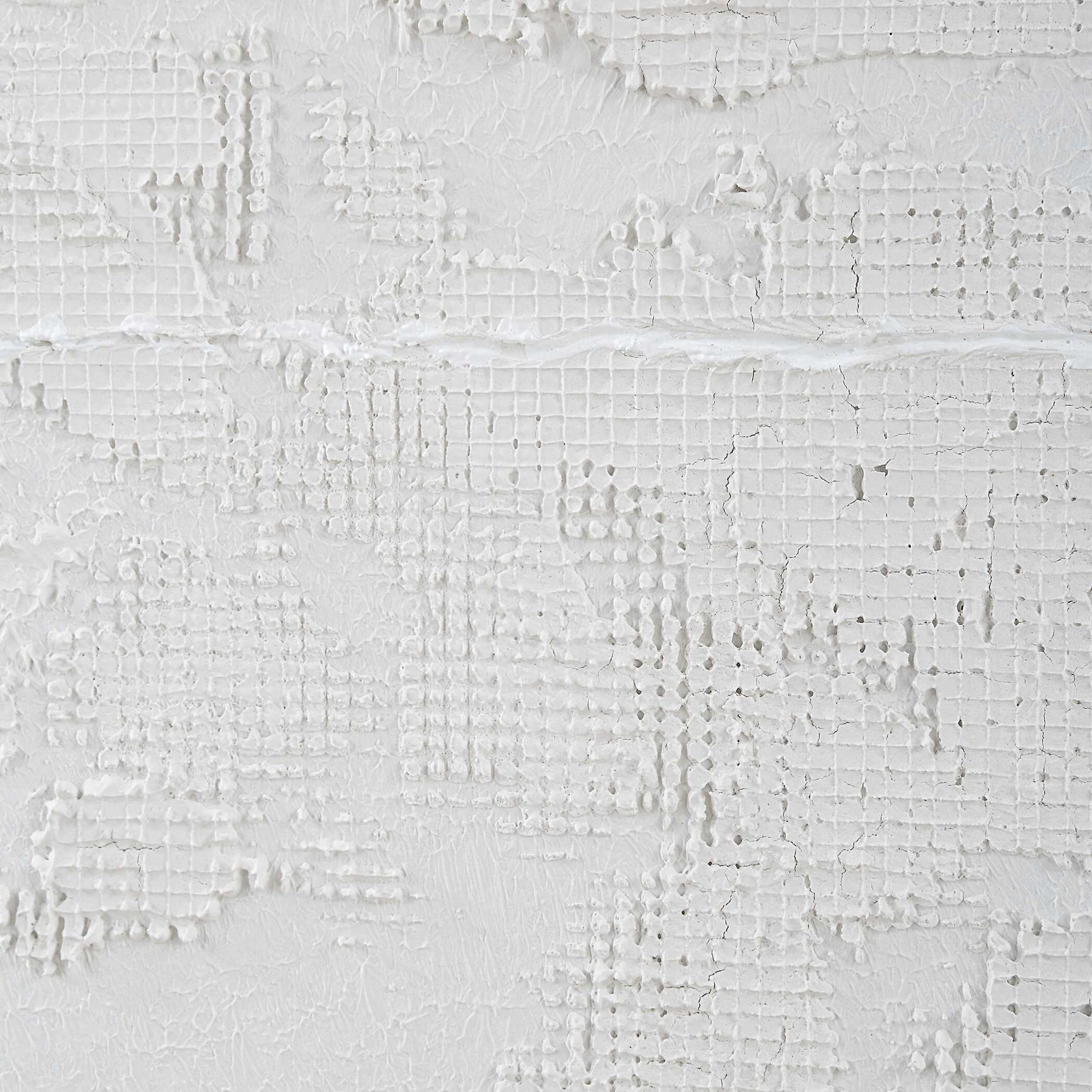 Below The Surface White Abstract Art