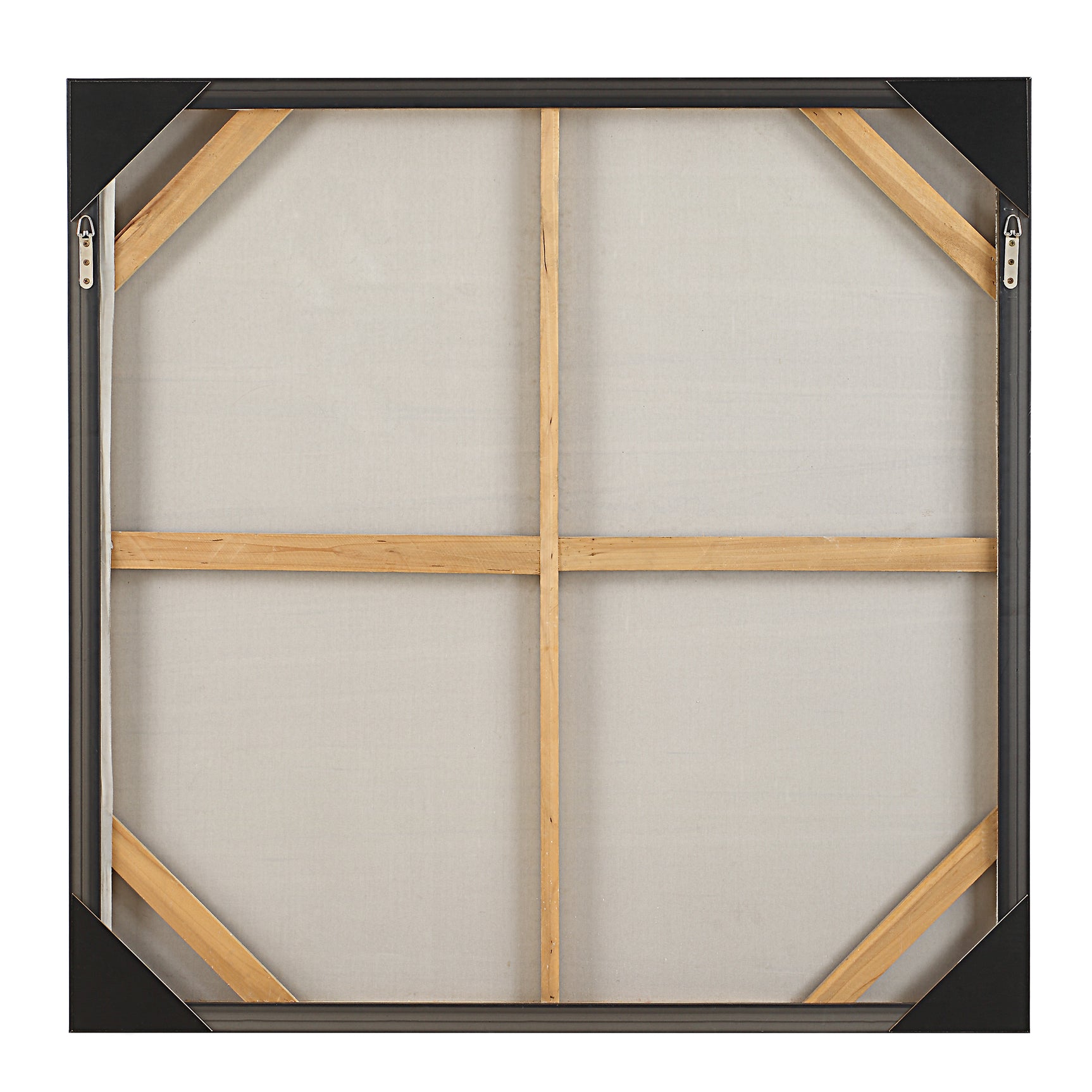 Walking The Line White Minimalist Canvas Art