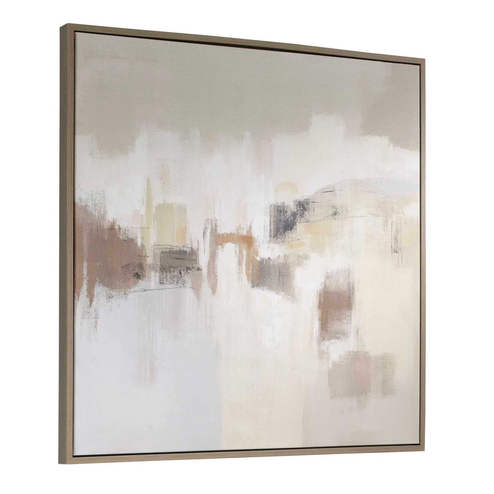 Daybreak Multicolor Framed Abstract Art