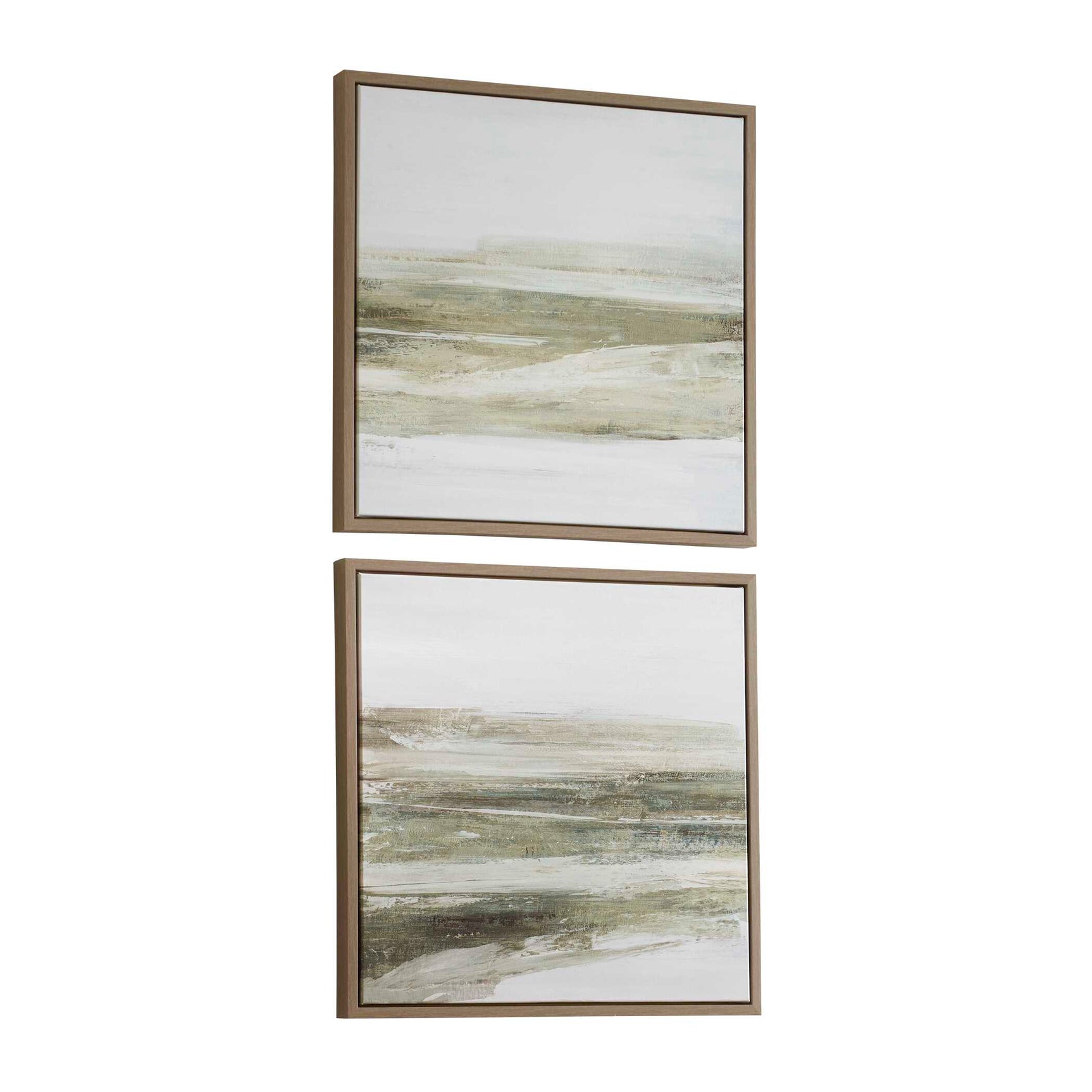 All Of A Sudden Multicolor Framed Canvases (Set of 2)