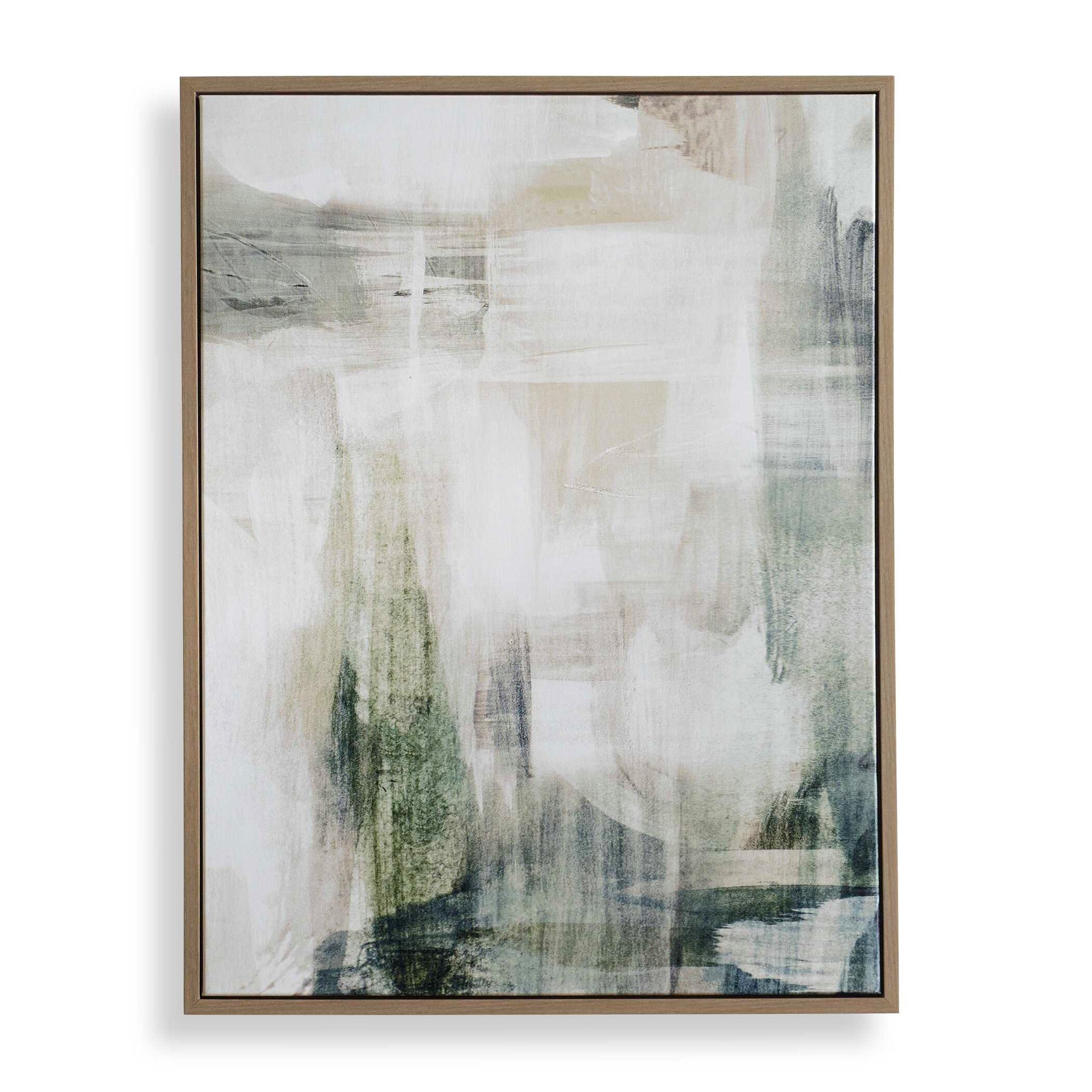 Subliminal Drift Multicolor Framed Modern Art