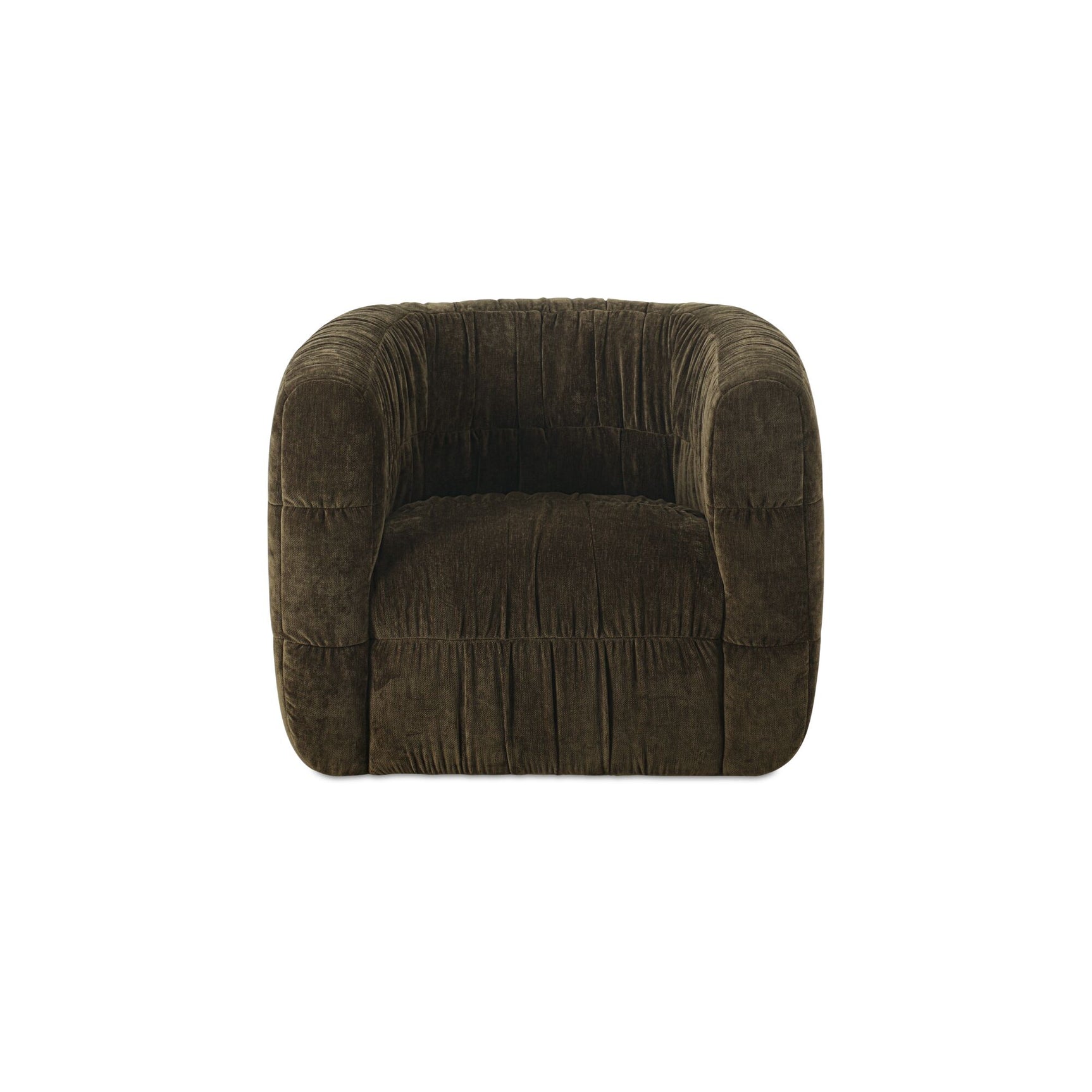 Robson Dark Green Swivel Chair