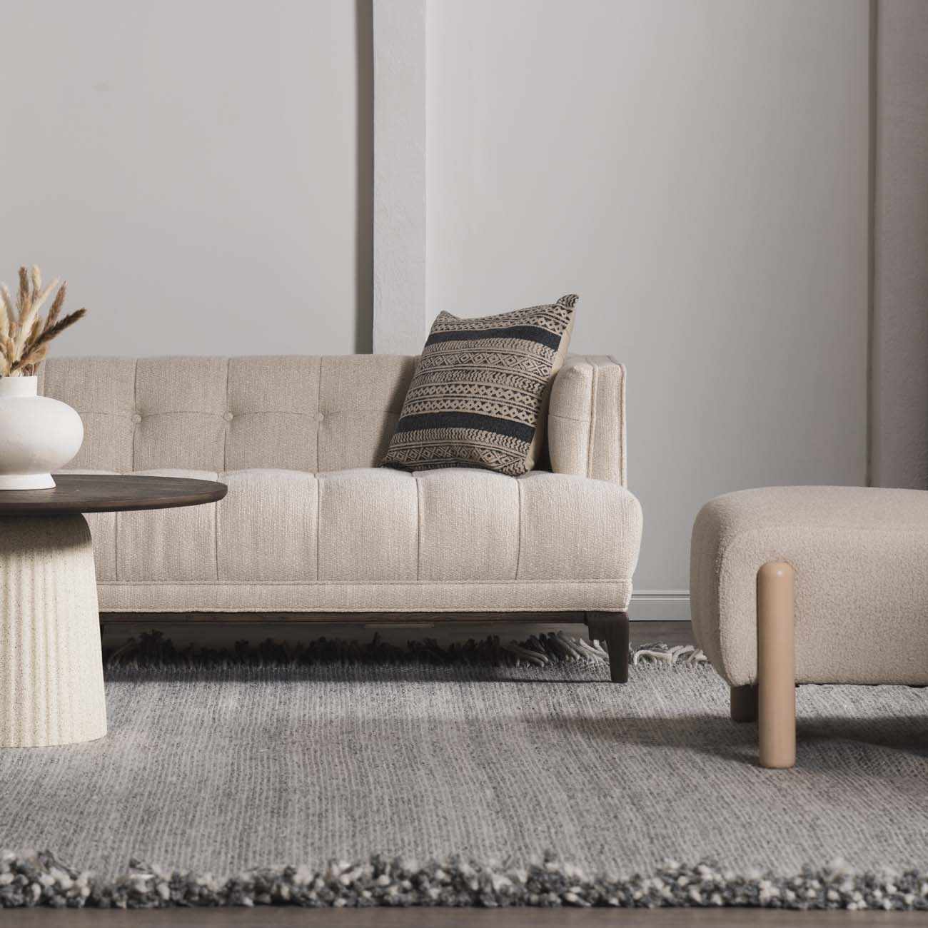 Stenhousemuir Luxe Handmade Rug - Clearance