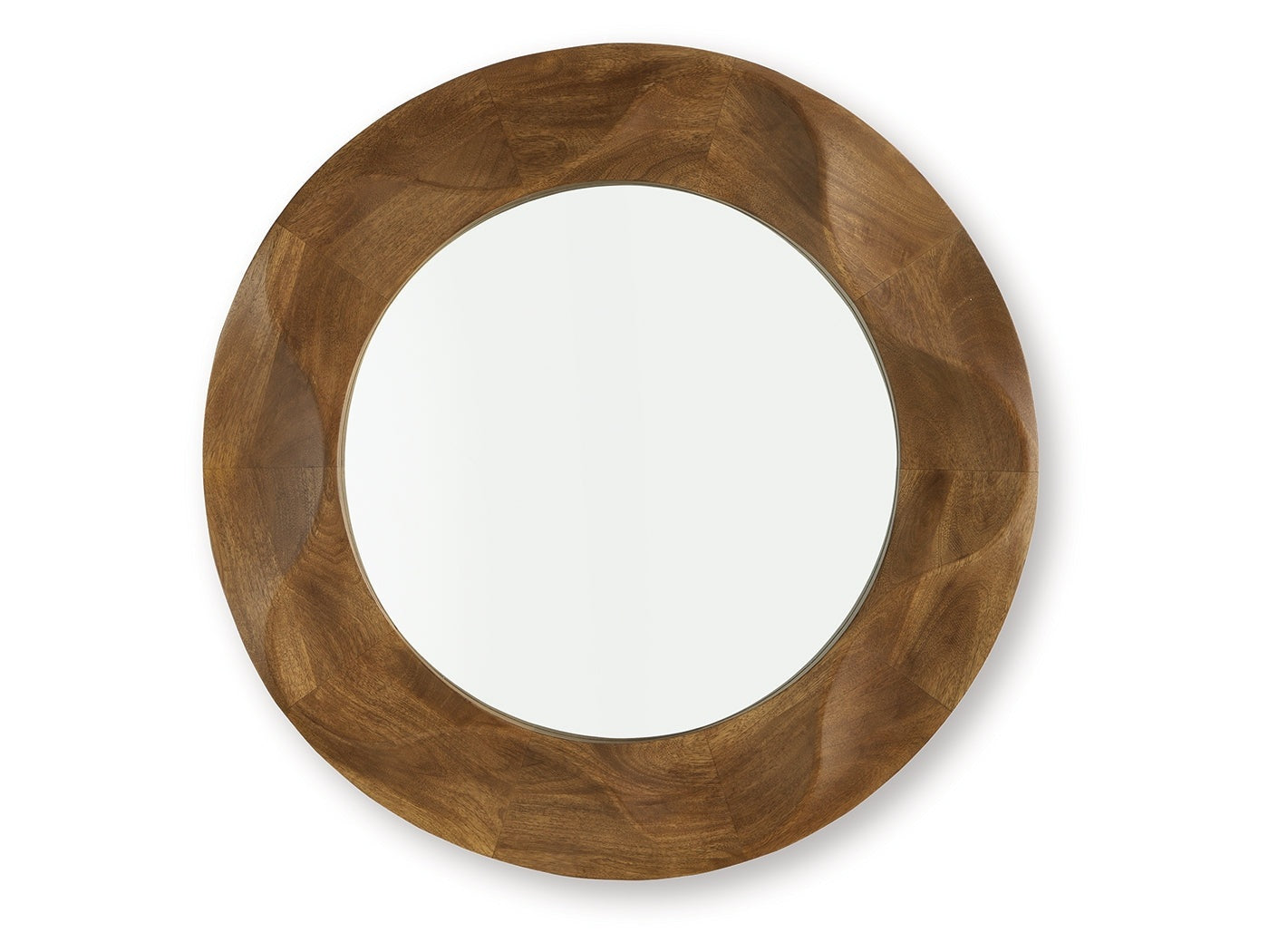 Aajon Brown Accent Mirror - Ornate Home