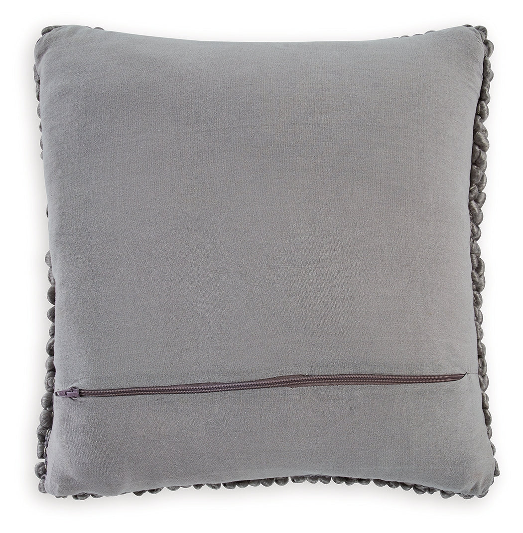 Aavie Gray Pillow (Set of 4) - Ornate Home