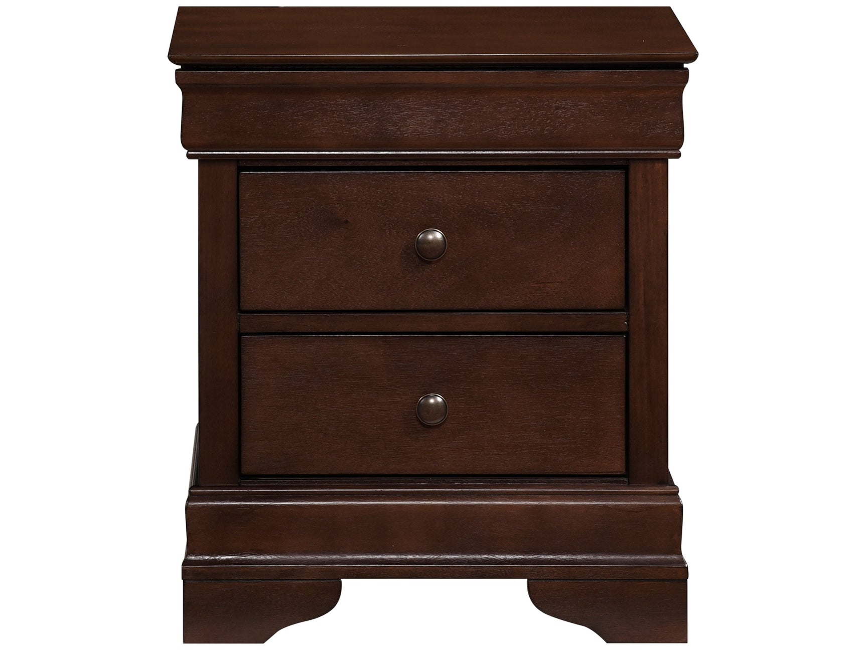 Abbeville Cherry Nightstand - Ornate Home