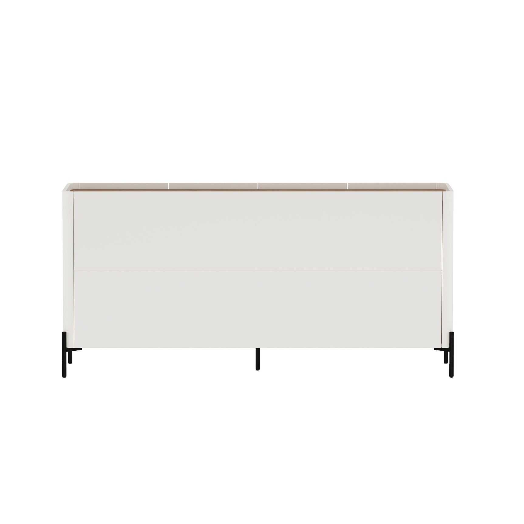 Abbey 66.9" Sideboard in Maple and Off White - Ornate Home