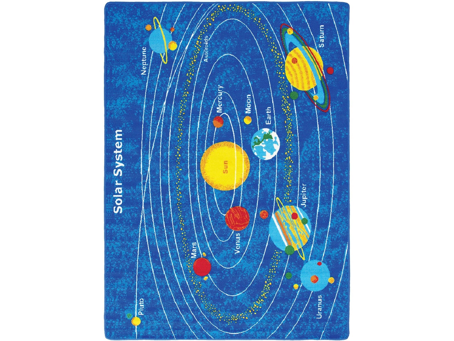 Abbey Solar System 4' 9" X 6' 9" Area Rug - Ornate Home