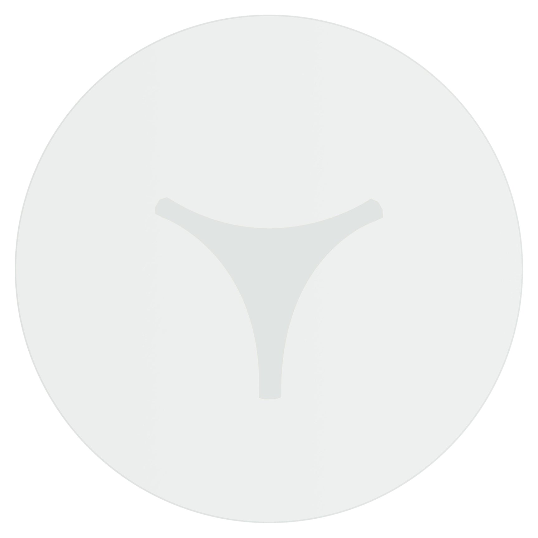 Abbott Clear/Stainless Steel Dining Table - Ornate Home