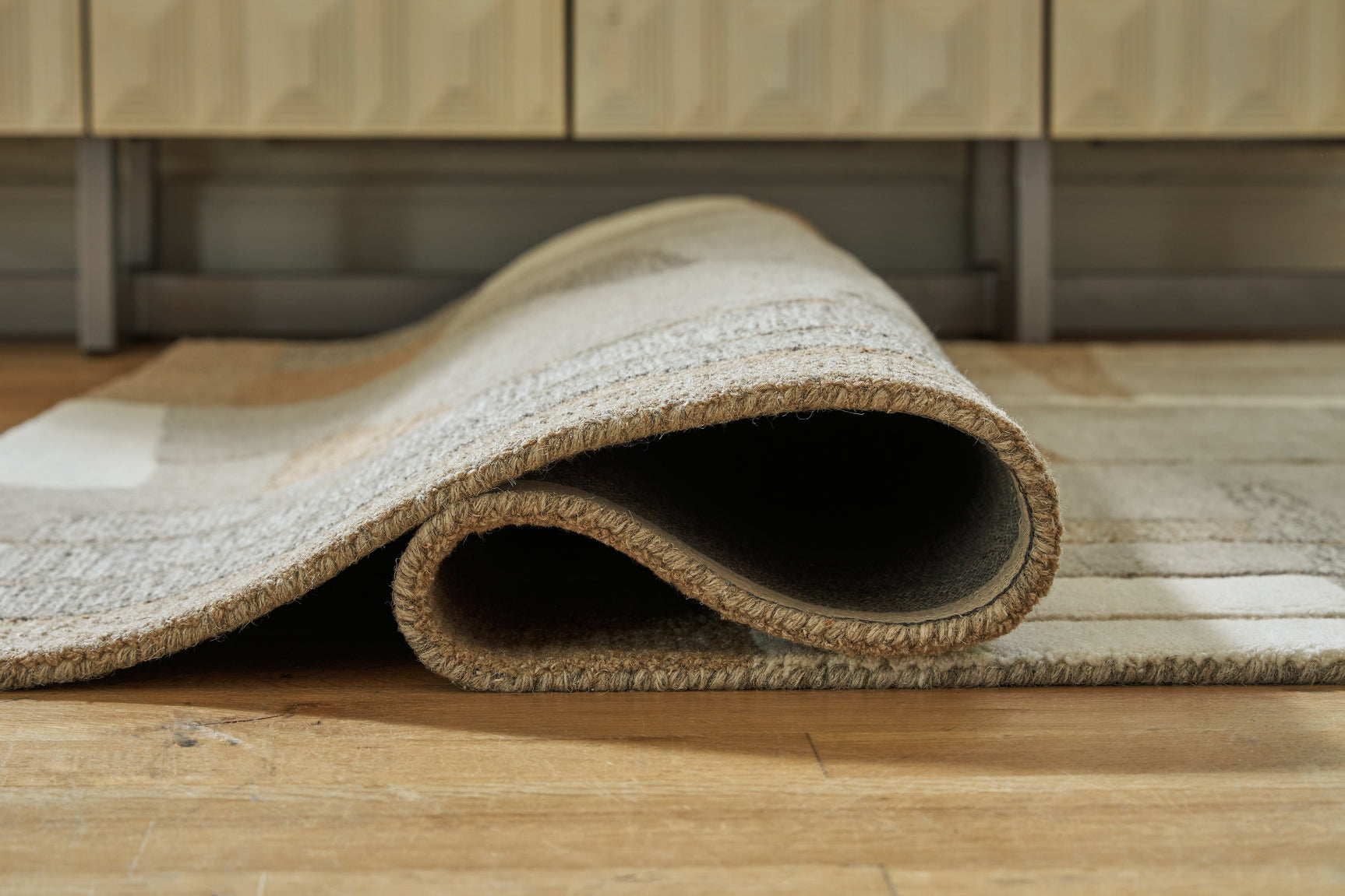 Abbotton Taupe/Gray/Caramel 5 x 7 Rug (Online Special Price) - Ornate Home