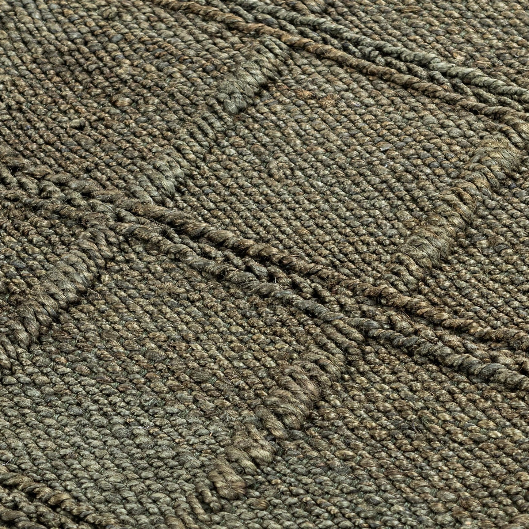 Aberdeen Jute Olive Green Rug - Ornate Home