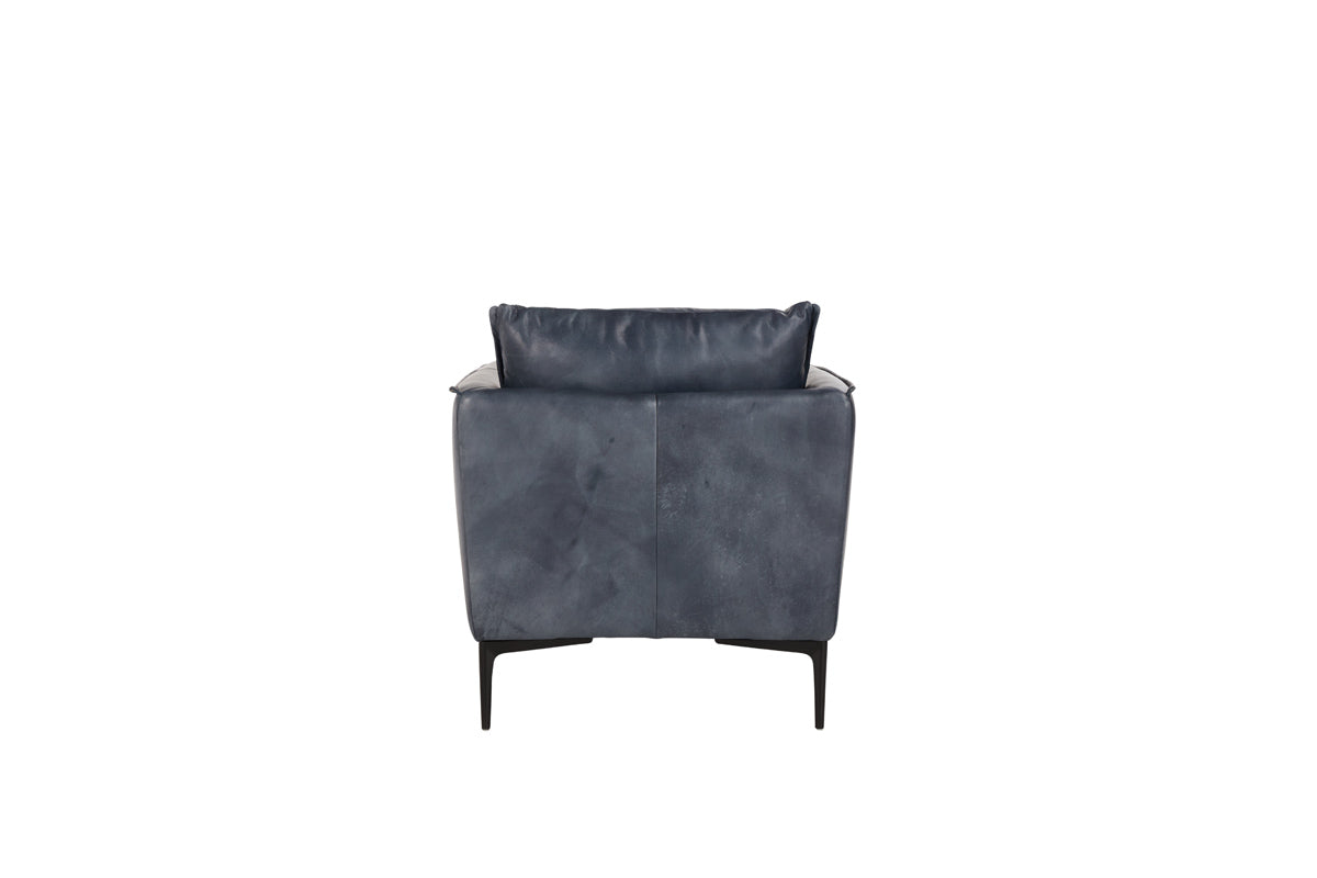 Abigail Blue Club Chair - Ornate Home
