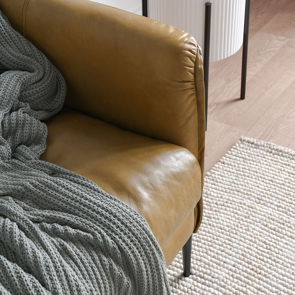 Abigail Tan Sofa - Ornate Home