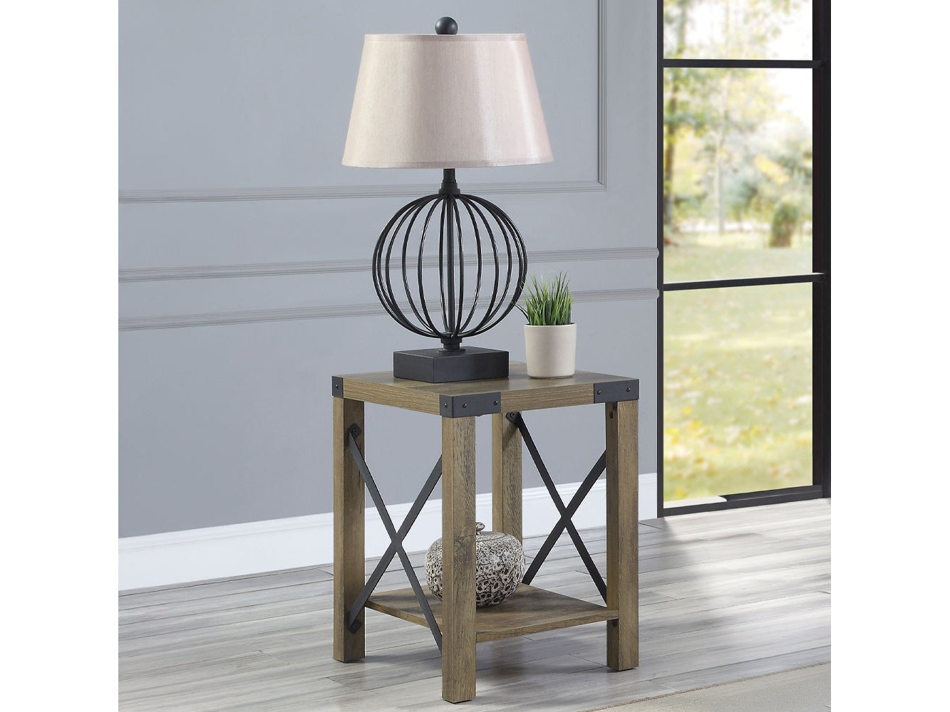 Abiram End Table - Ornate Home