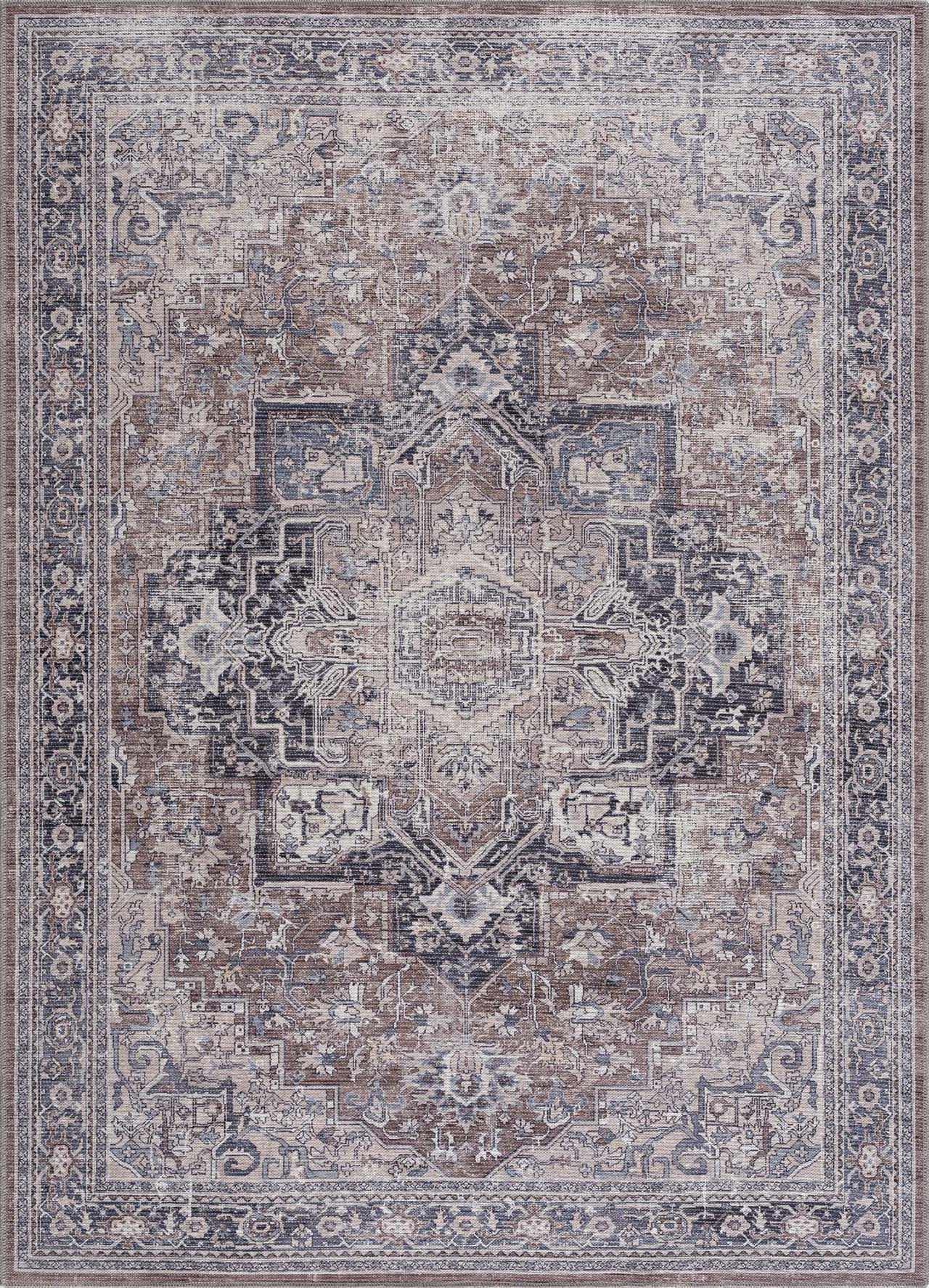 Abner Washable Area Rug - Clearance - Ornate Home