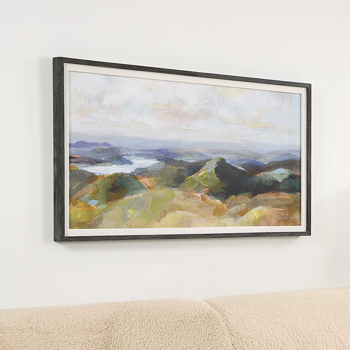 Above Multicolor The Lakes Framed Landscape Print - Ornate Home