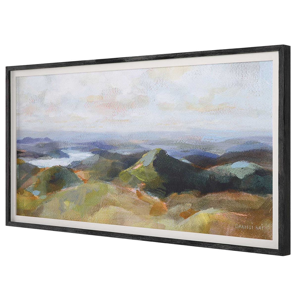 Above Multicolor The Lakes Framed Landscape Print - Ornate Home