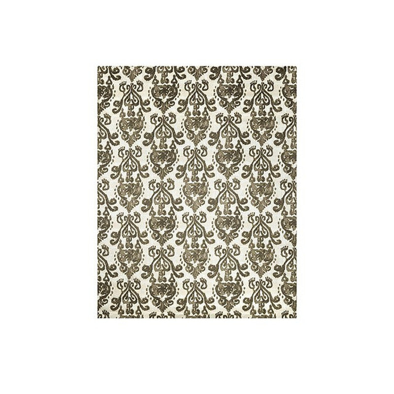 Acanthus Beige/Brown Area Rug - Ornate Home