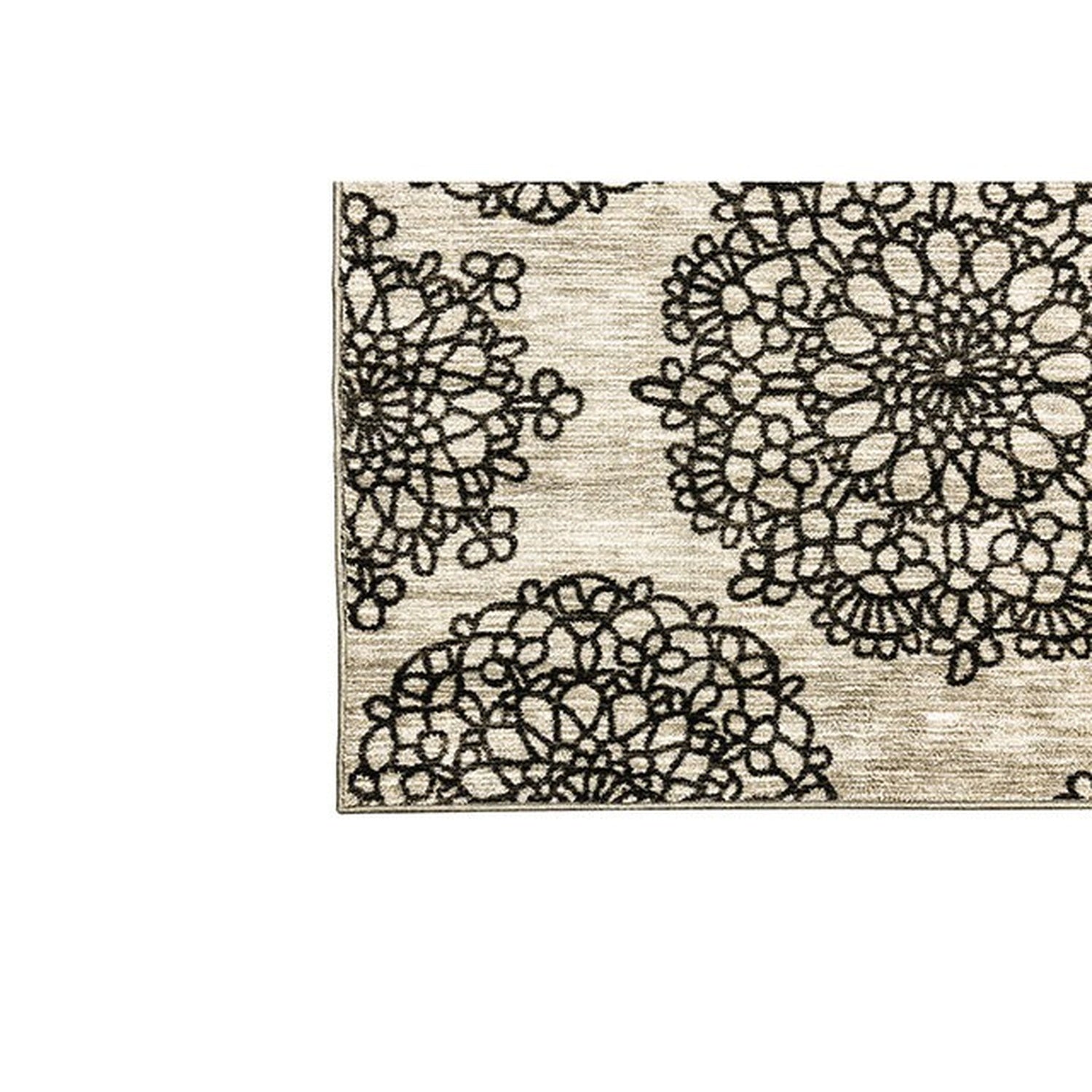Acanthus Dark Gray/Black 8'x10' Area Rug - Ornate Home