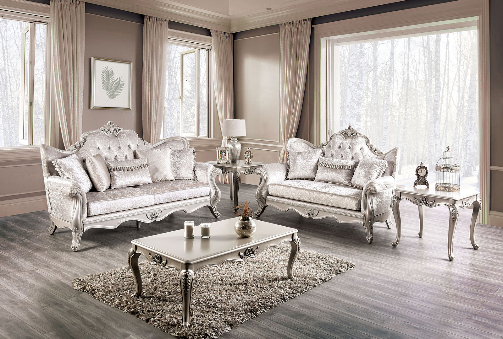 Acapulco Off-White Sofa - Ornate Home