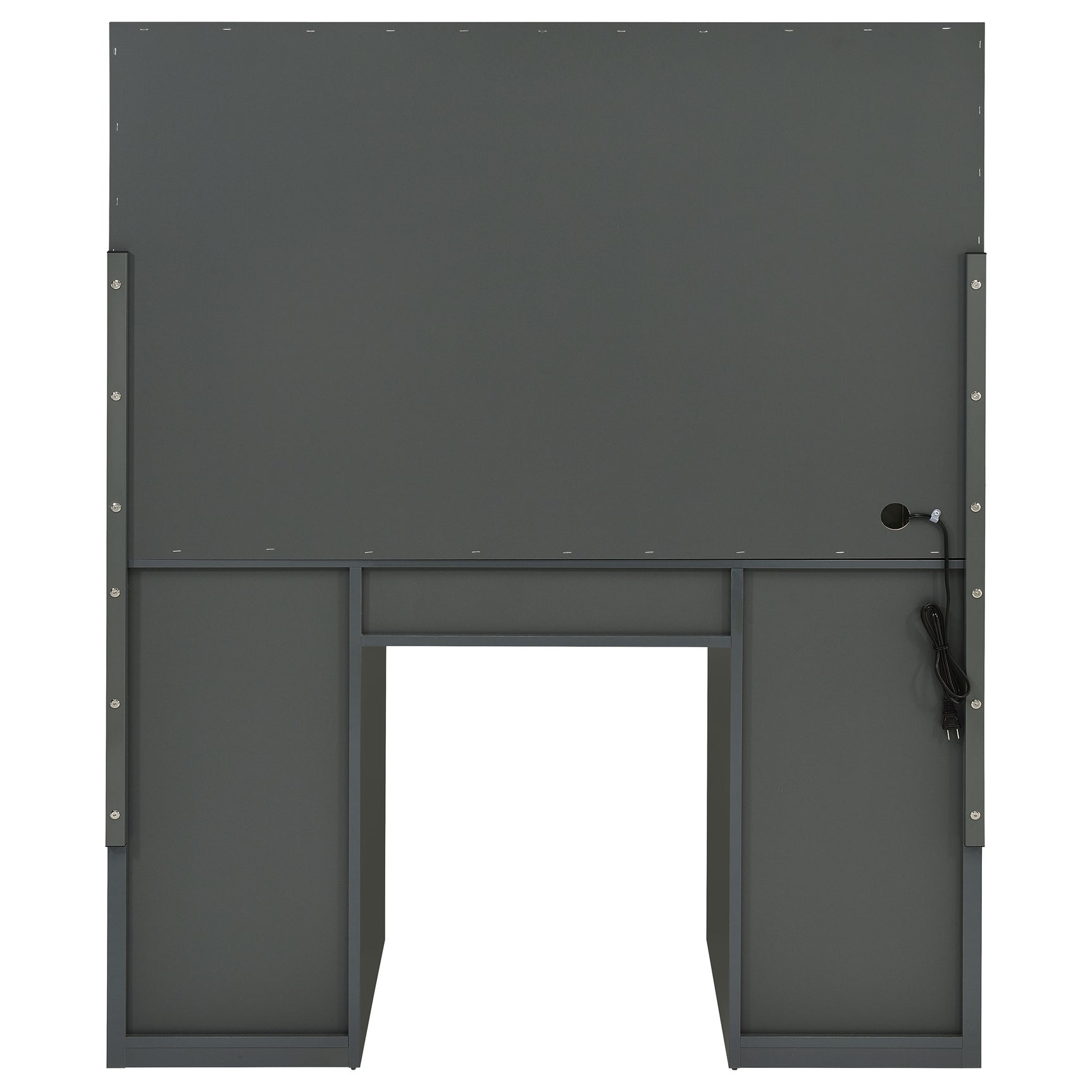 Acena Grey High Gloss Vanity Set - Ornate Home